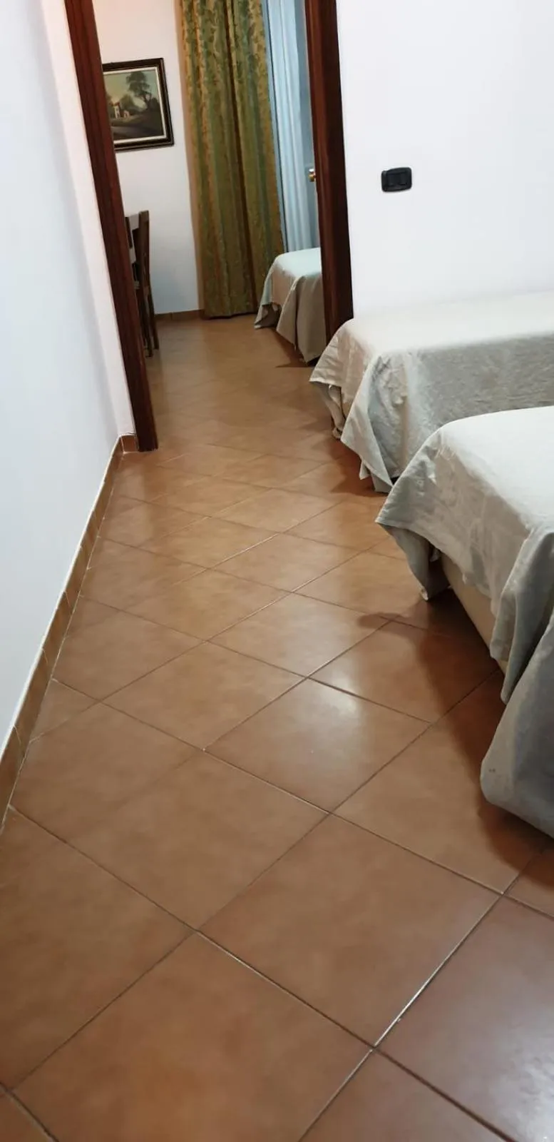 Bed in Grand Hotel Pavone