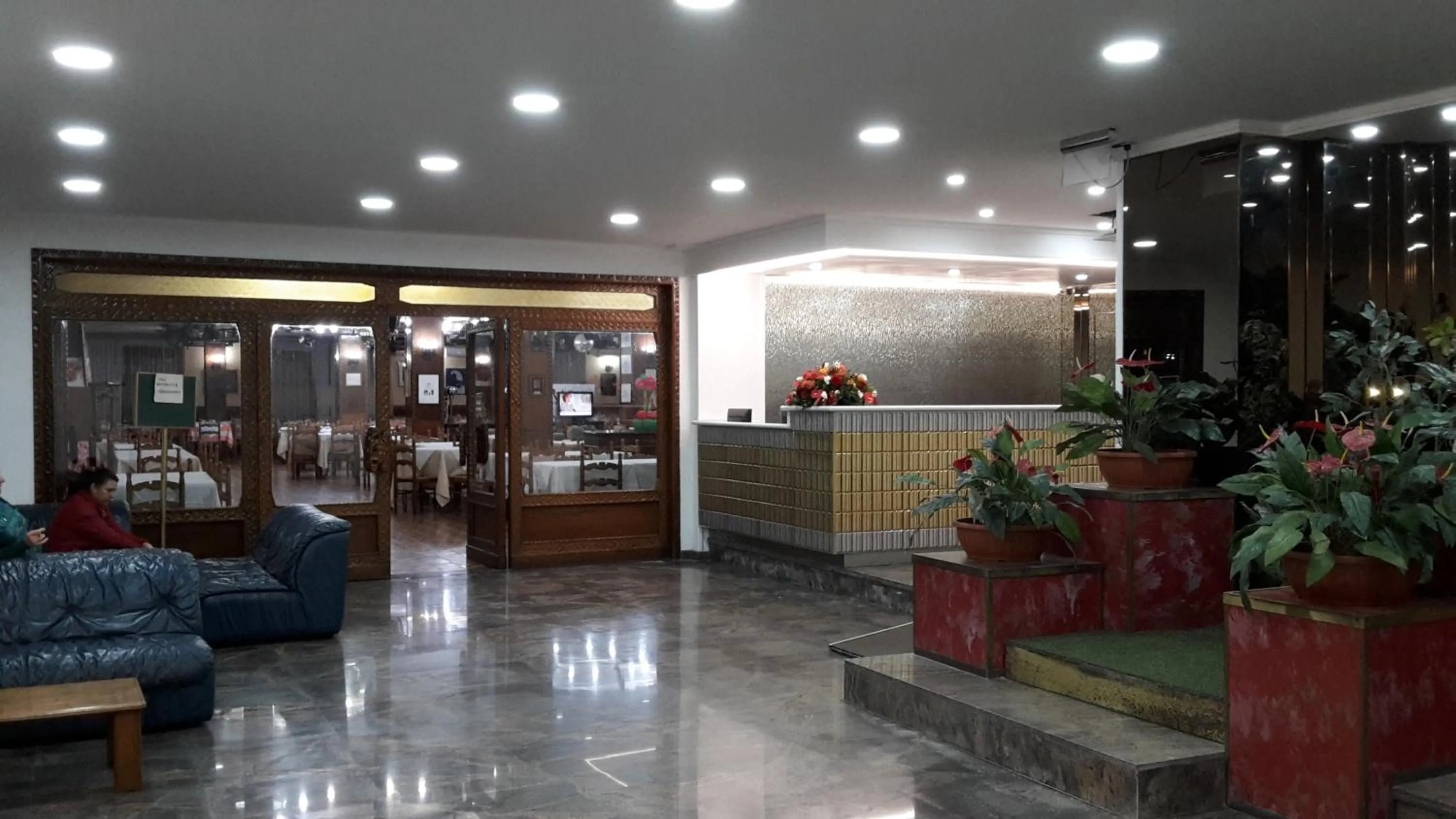 Lobby or reception in Grand Hotel Pavone