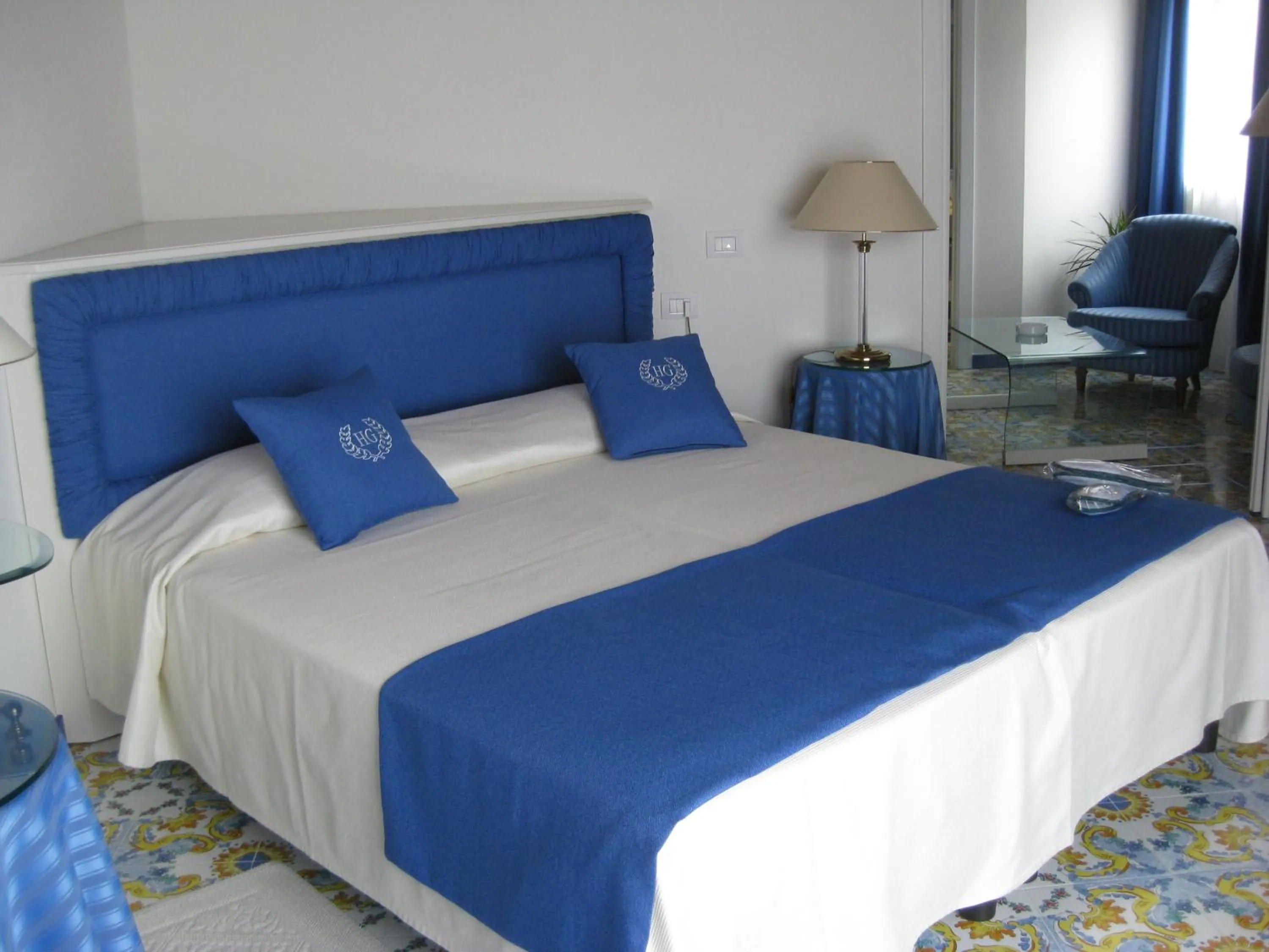 Bed in Hotel Del Golfo