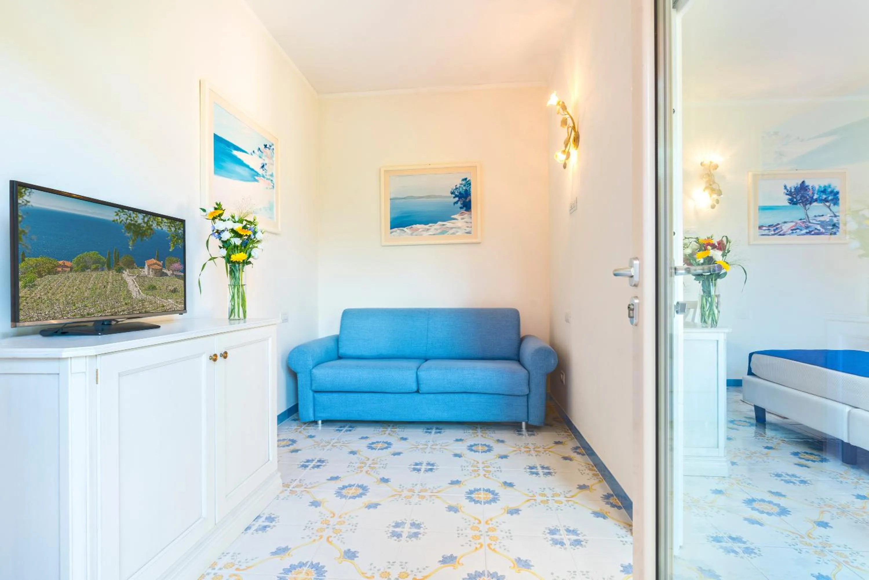 Bed in Hotel Del Golfo