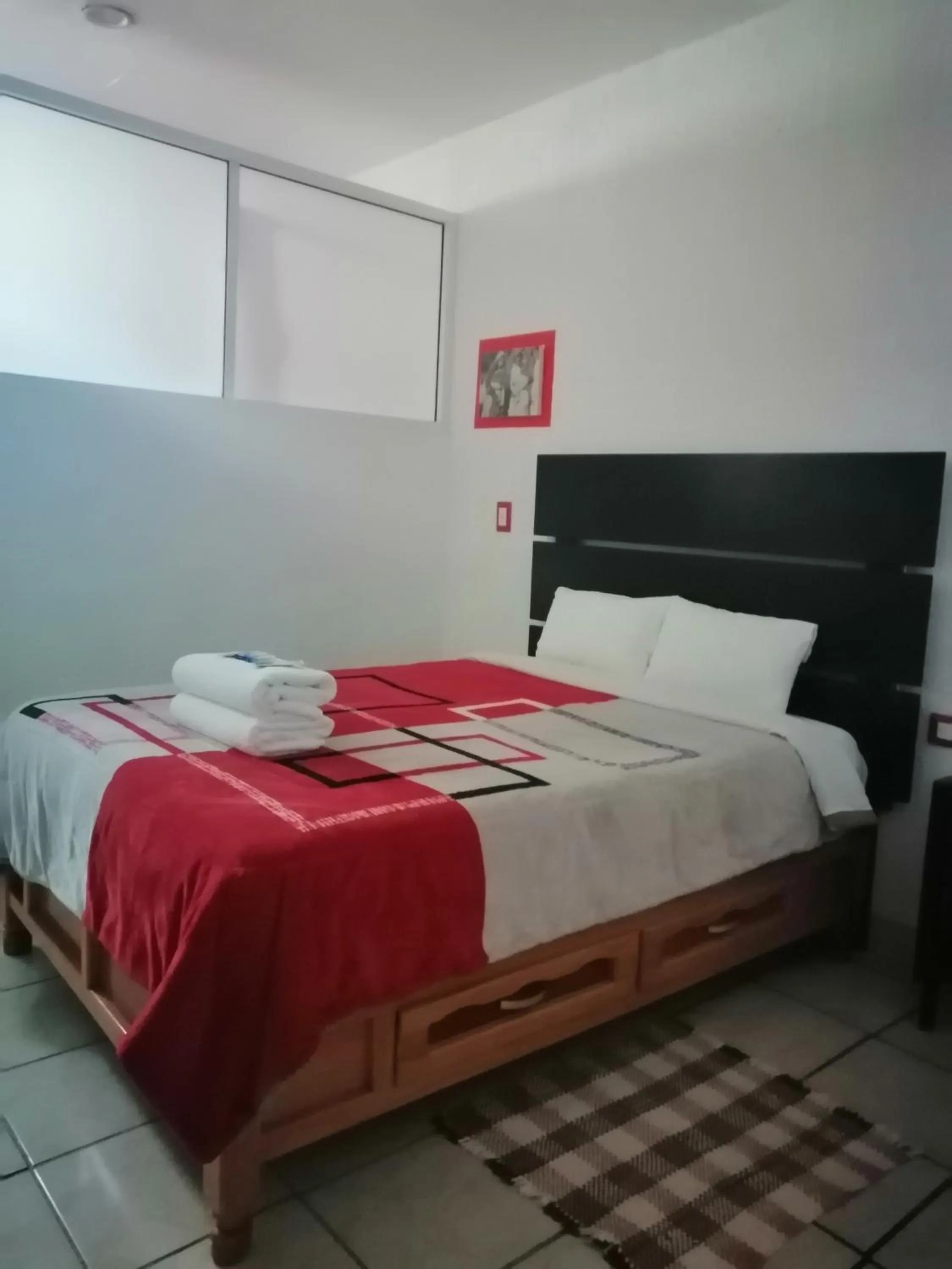 Bed in Hotel Boutique Otomi cerca de Tolantongo