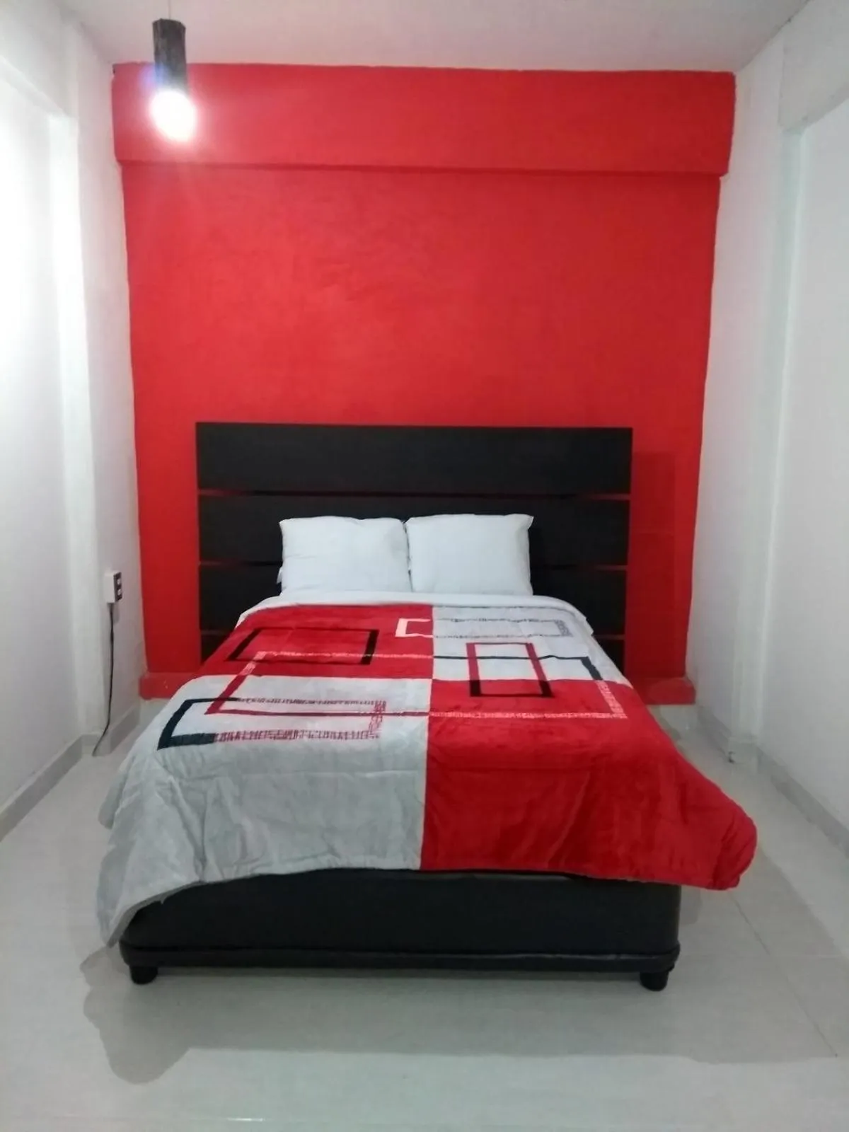 Bed in Hotel Boutique Otomi cerca de Tolantongo