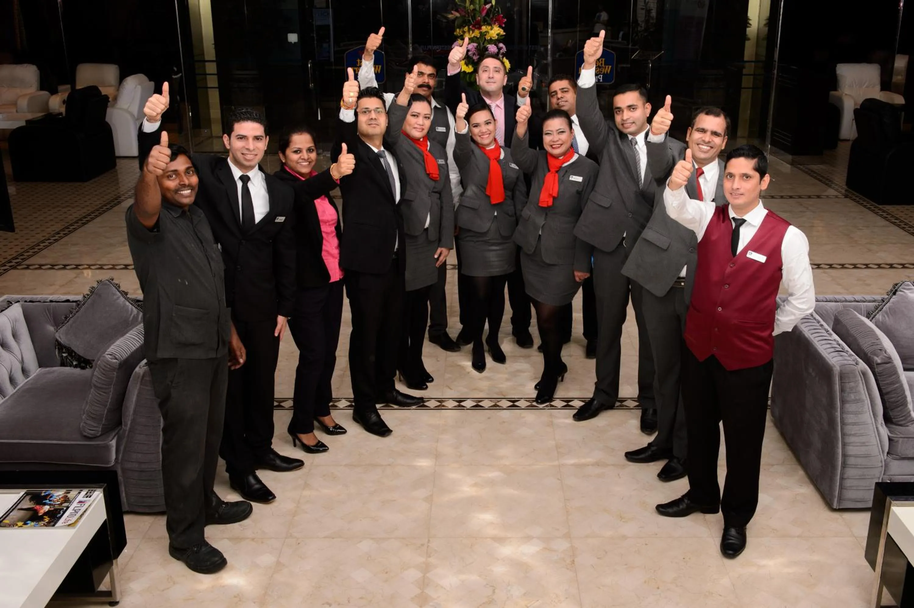 Property building in The Olive Hotel, Juffair