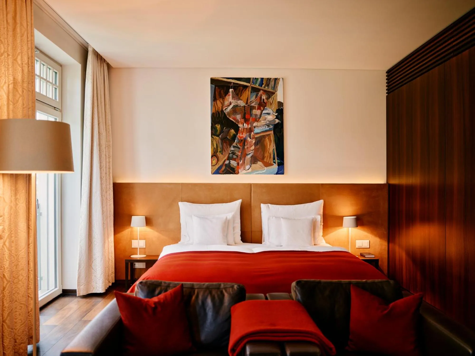 Photo of the whole room, Bed in TAUROA Steirerschlössl