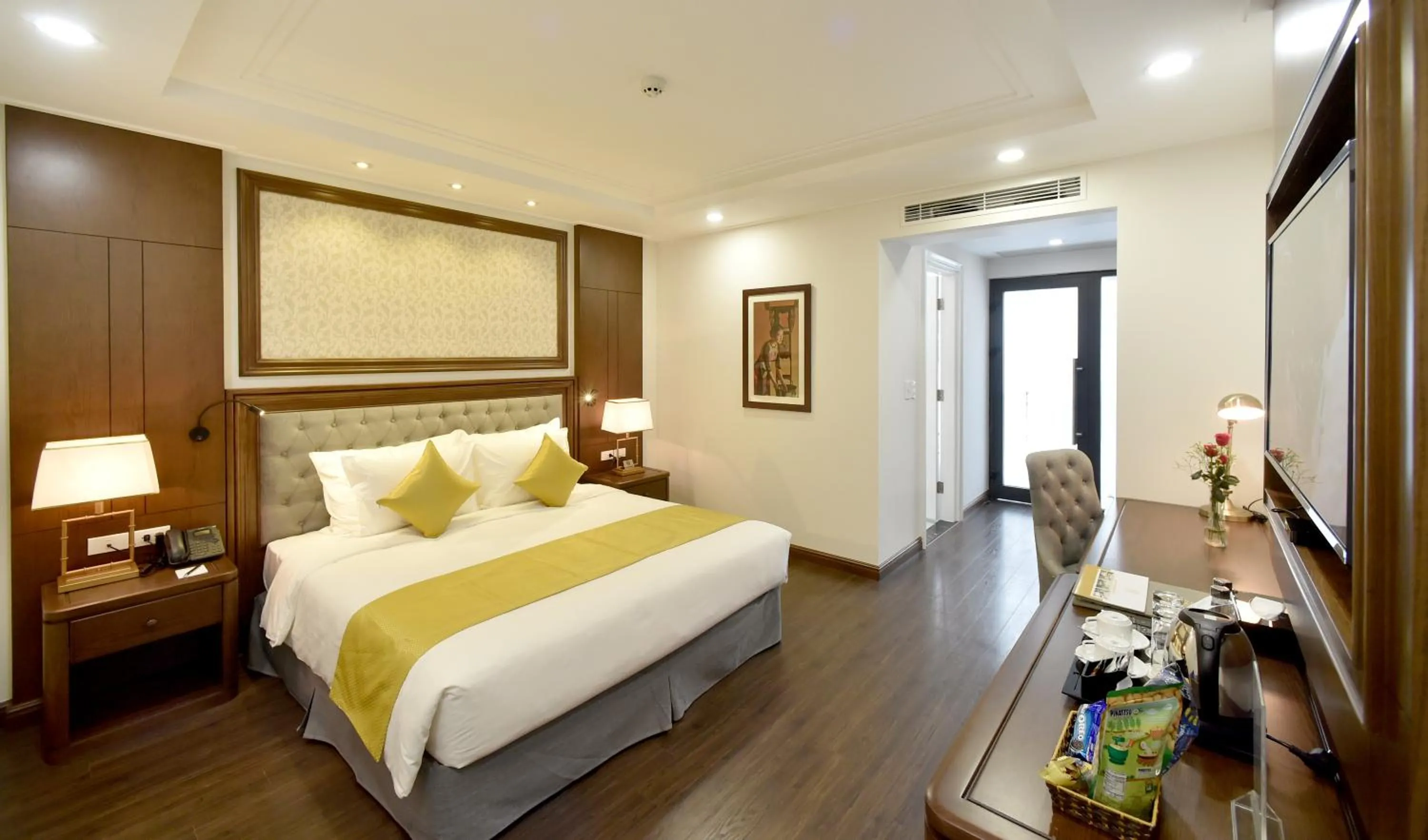 Bed in Garco Dragon Hotel 2