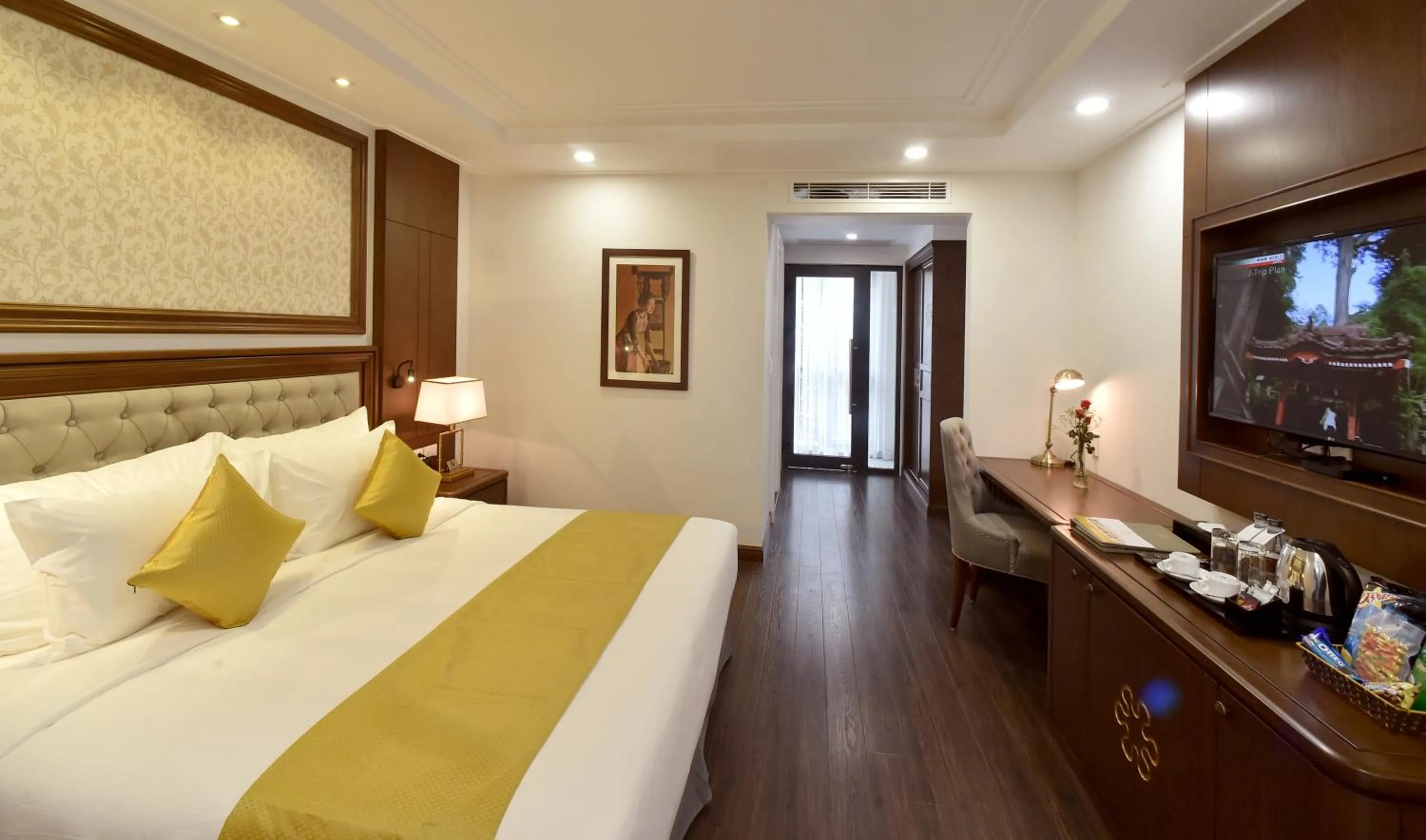 Bed in Garco Dragon Hotel 2