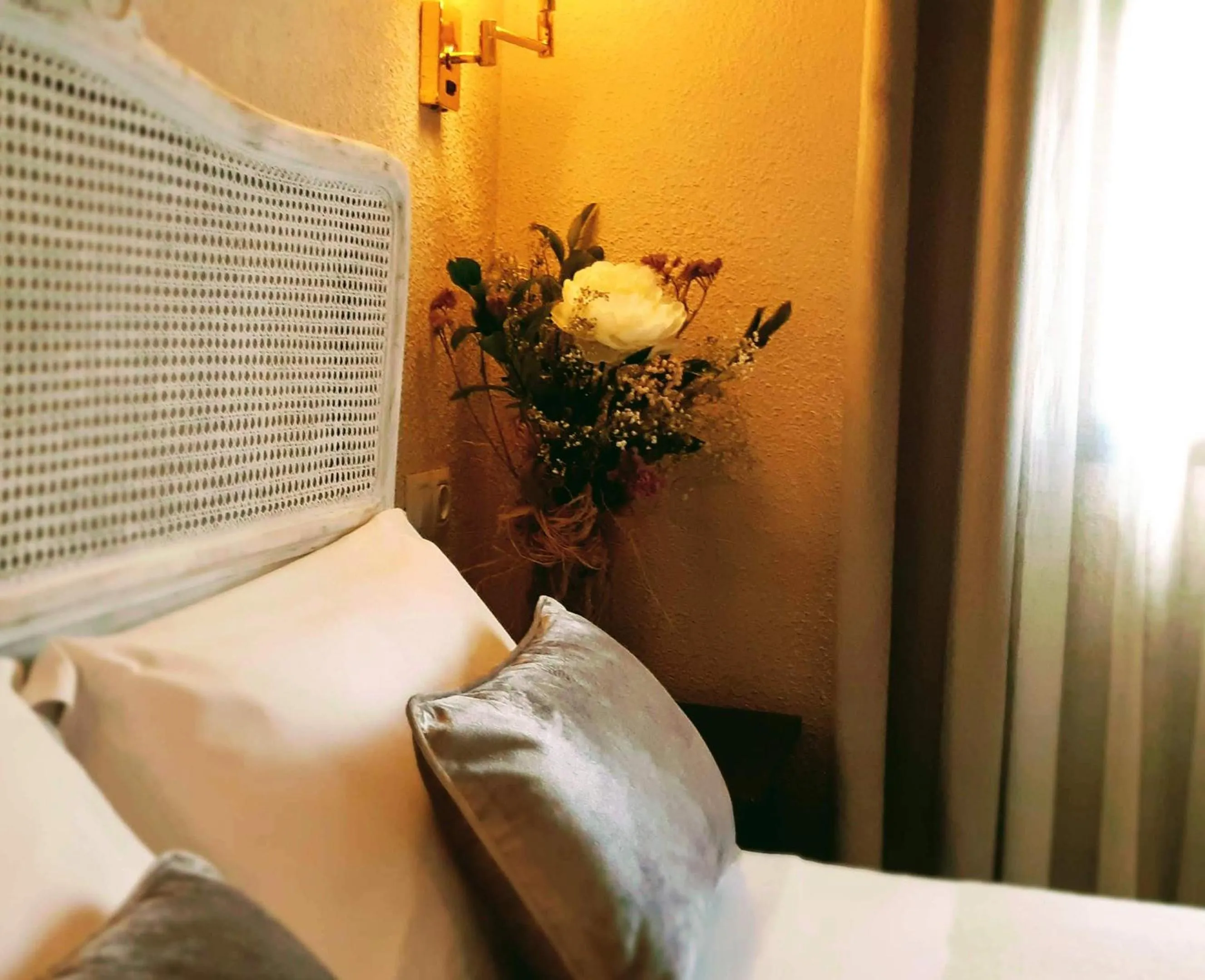 Bed in Hostal Rural Moratín