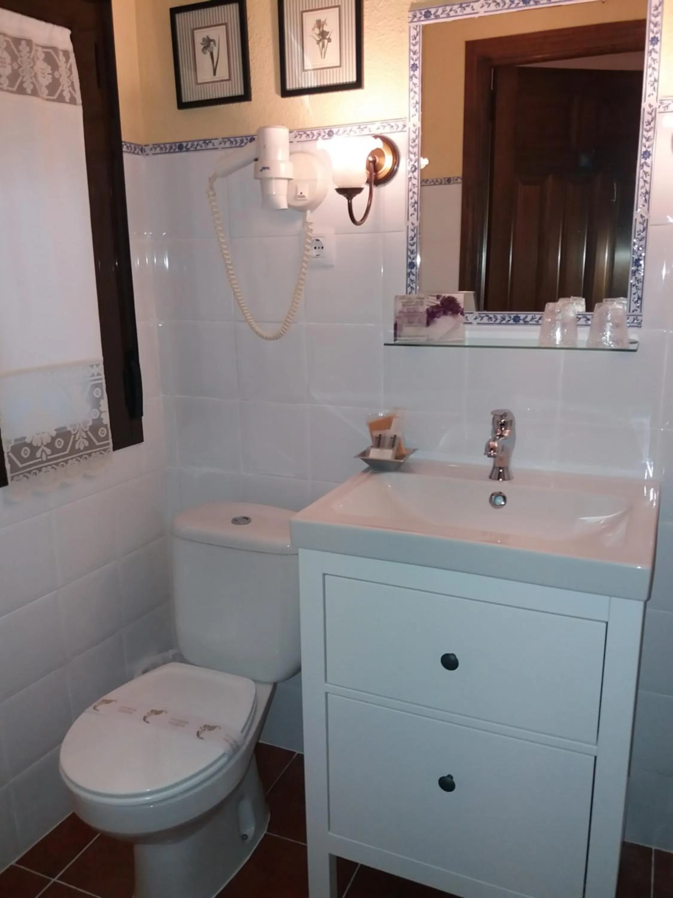 Shower in Hostal Rural Moratín