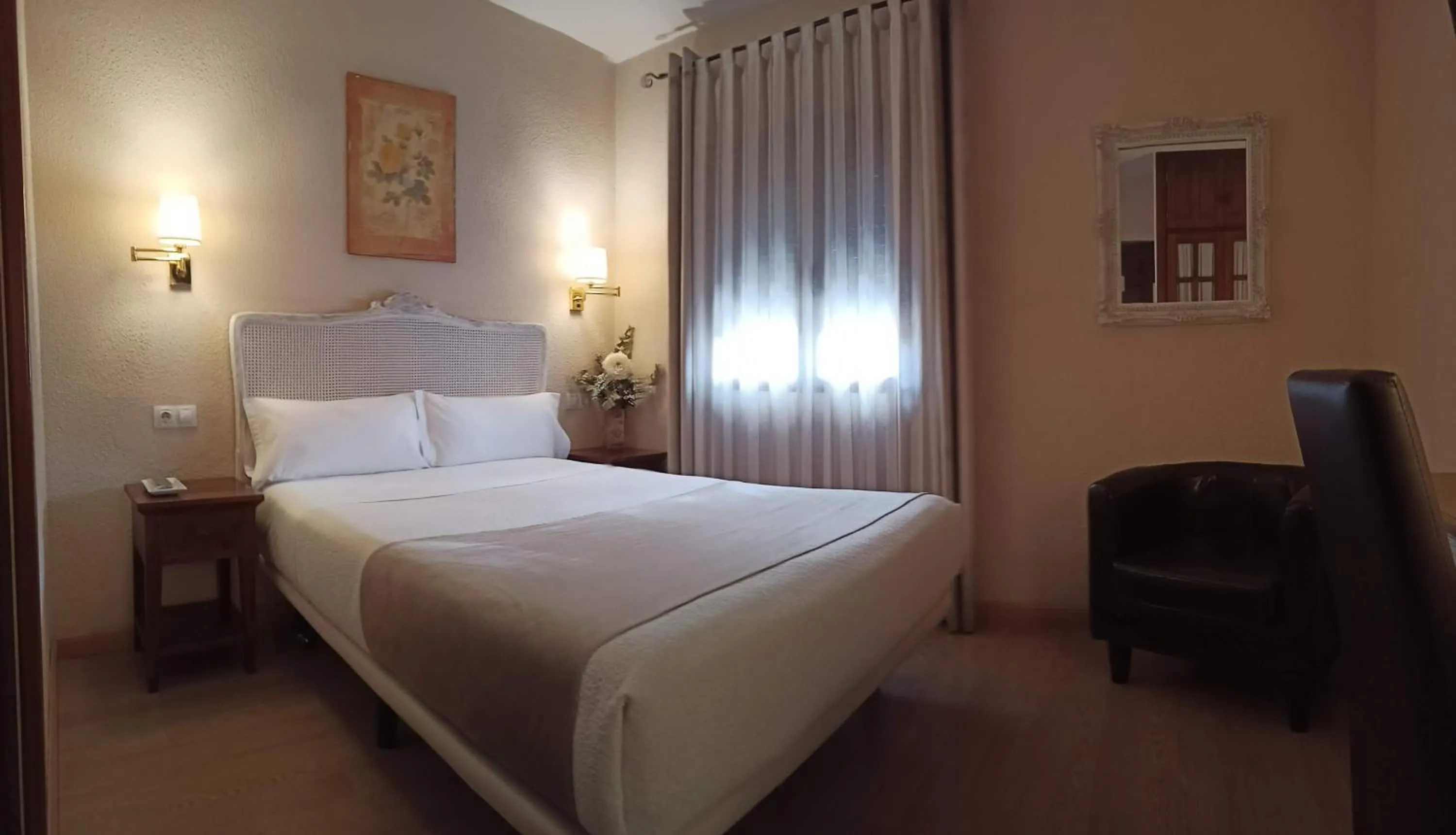 Bed in Hostal Rural Moratín