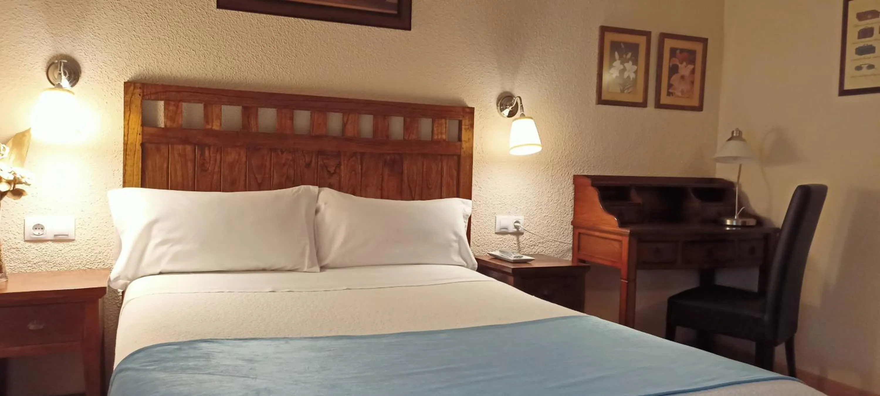 Bed in Hostal Rural Moratín