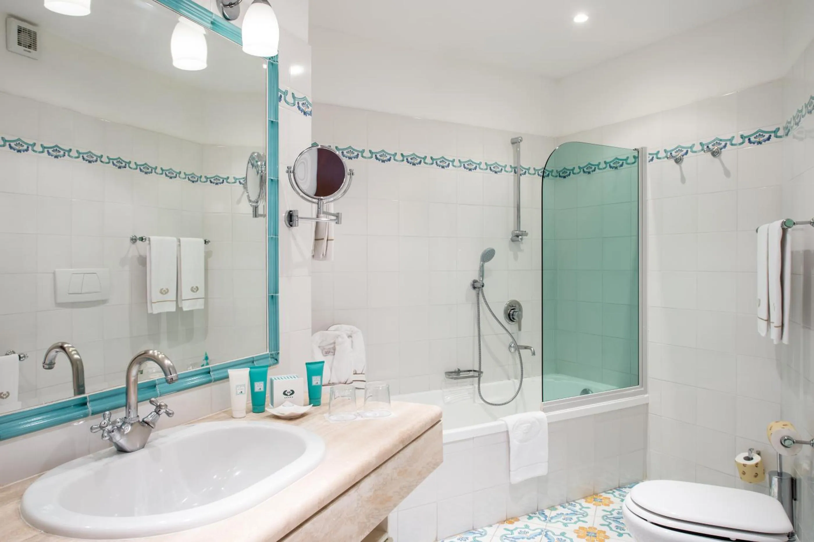 Decorative detail in Hotel Hermitage