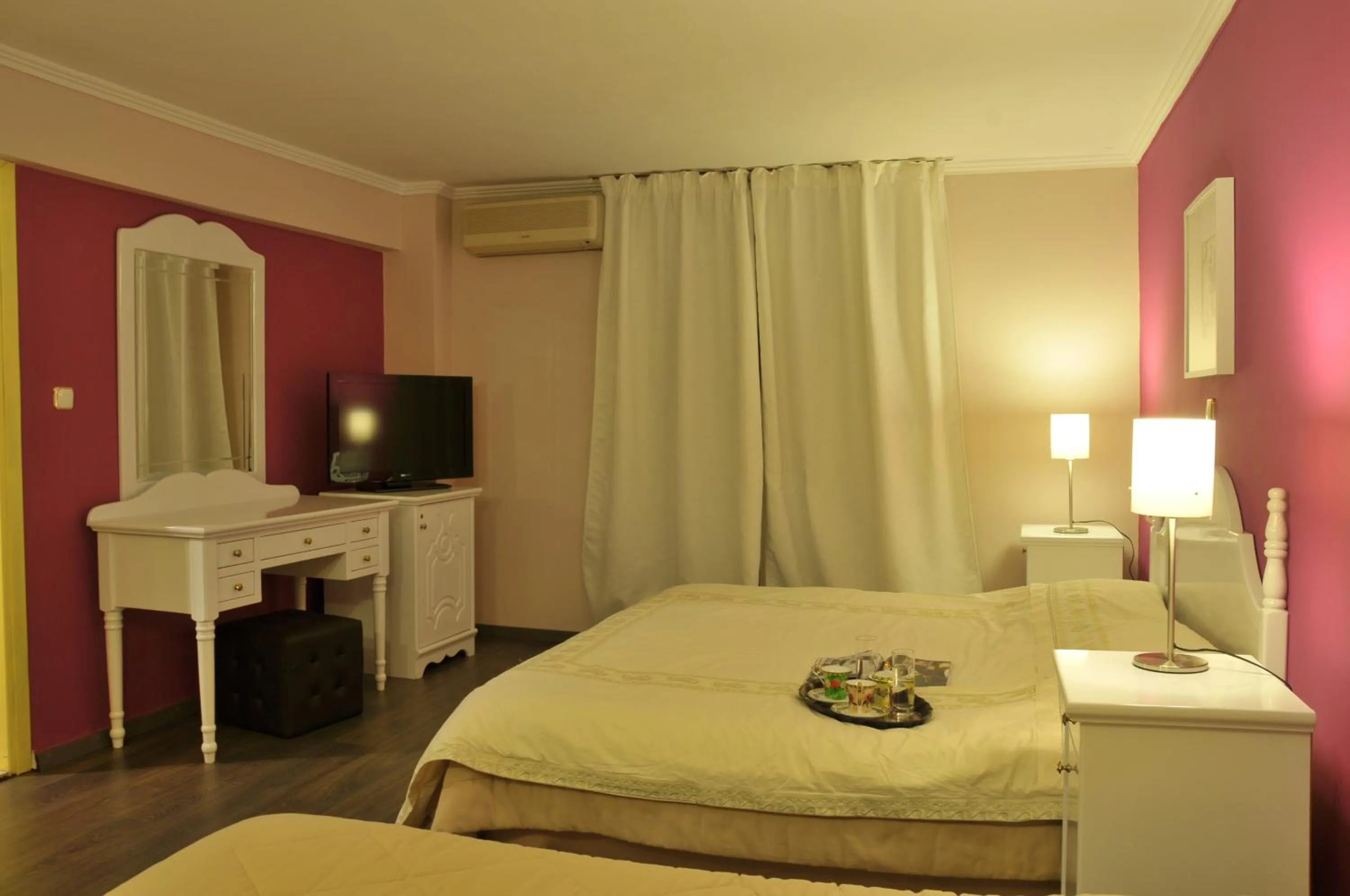 Photo of the whole room, Bed in Orfeas Classic