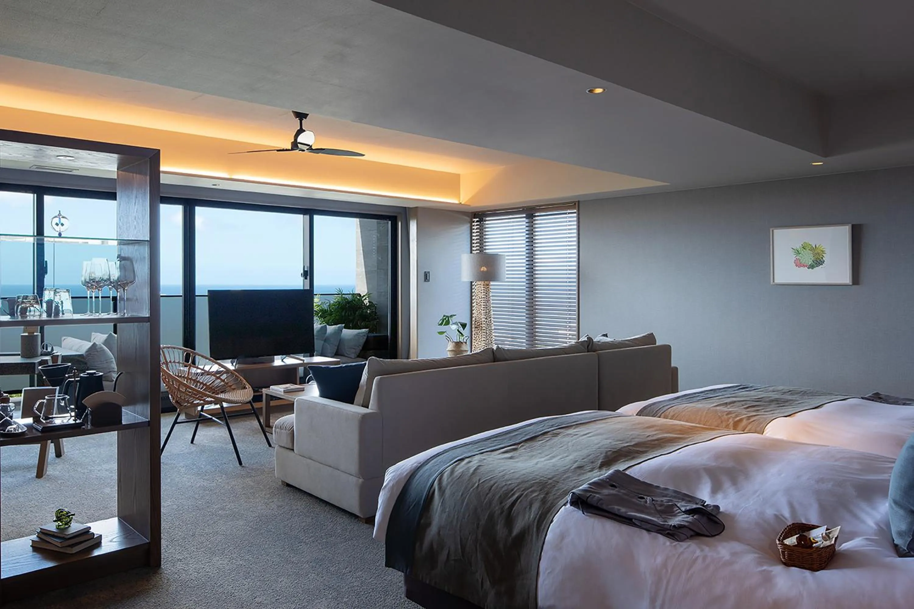 Photo of the whole room, Bed in Glamday Style Okinawa Yomitan Hotel & Resort