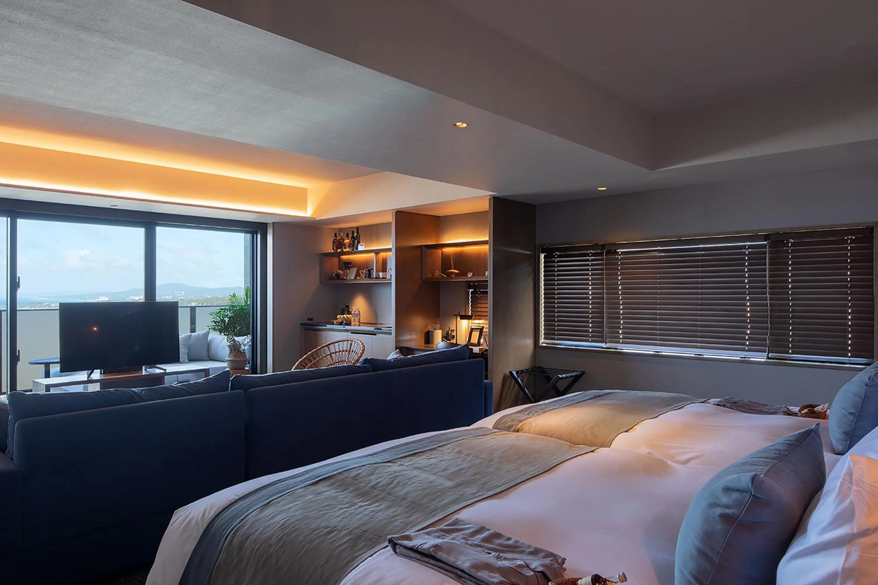 Photo of the whole room, Bed in Glamday Style Okinawa Yomitan Hotel & Resort