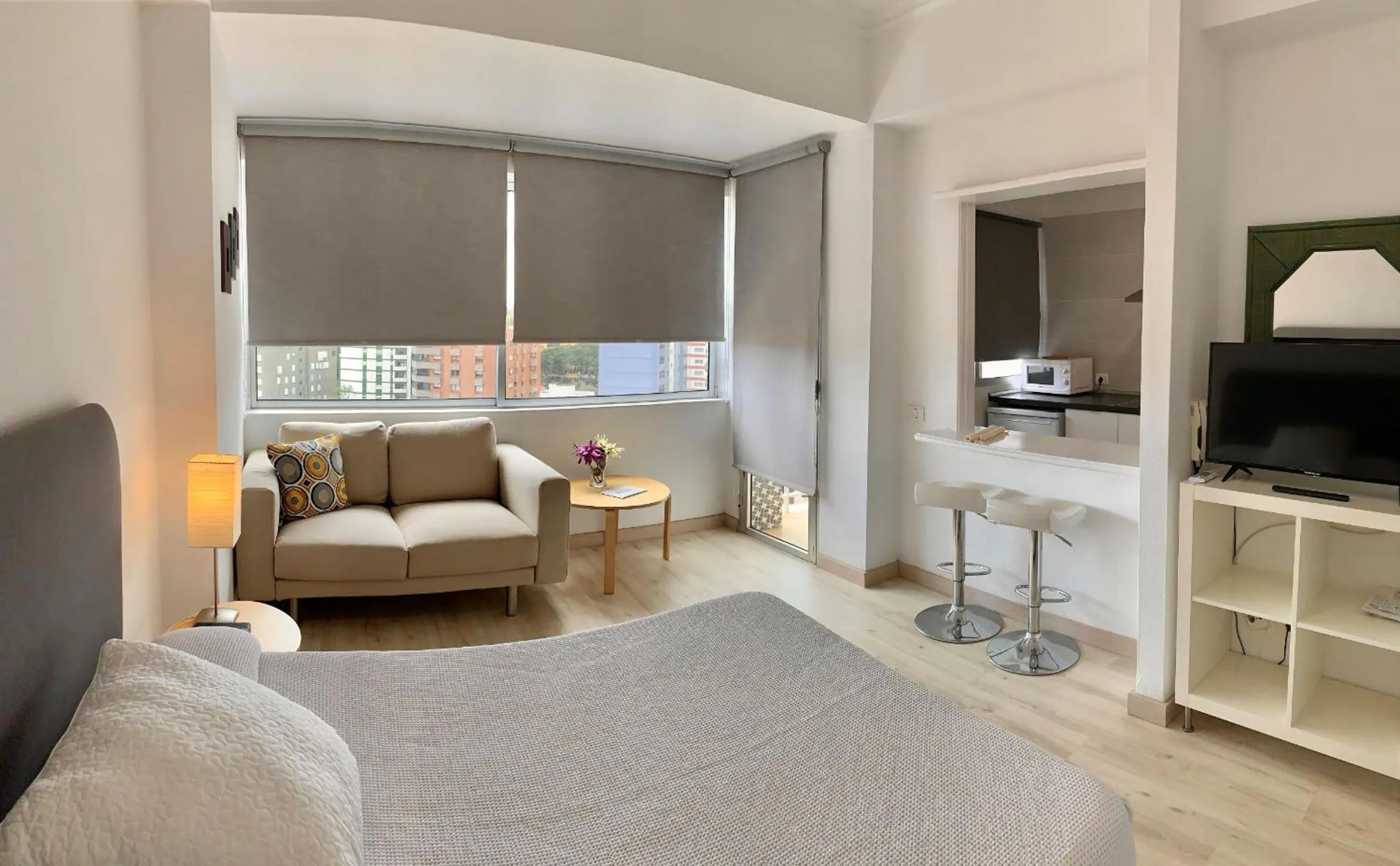 Bed in Apartamentos Bruja