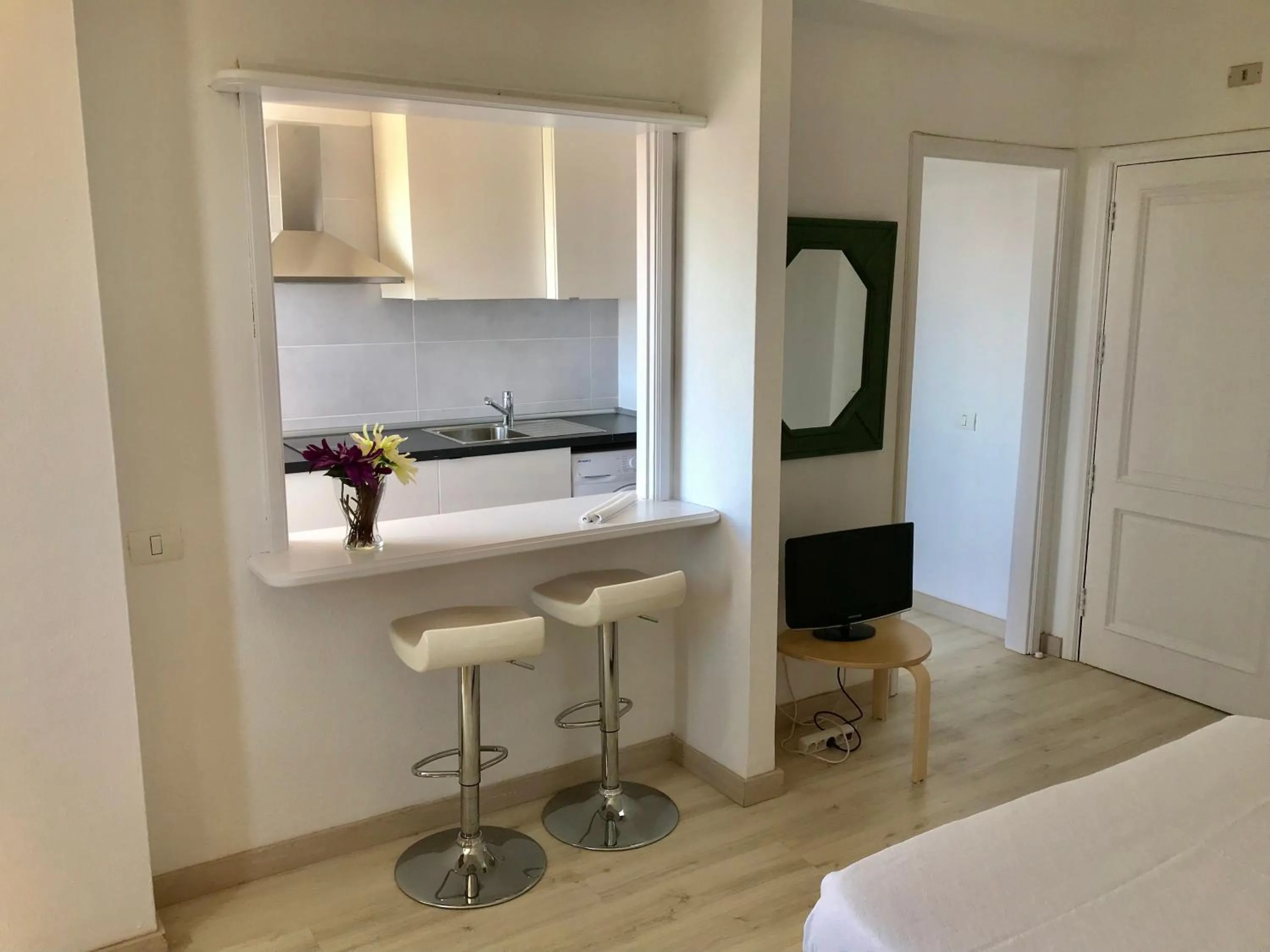 Bed in Apartamentos Bruja