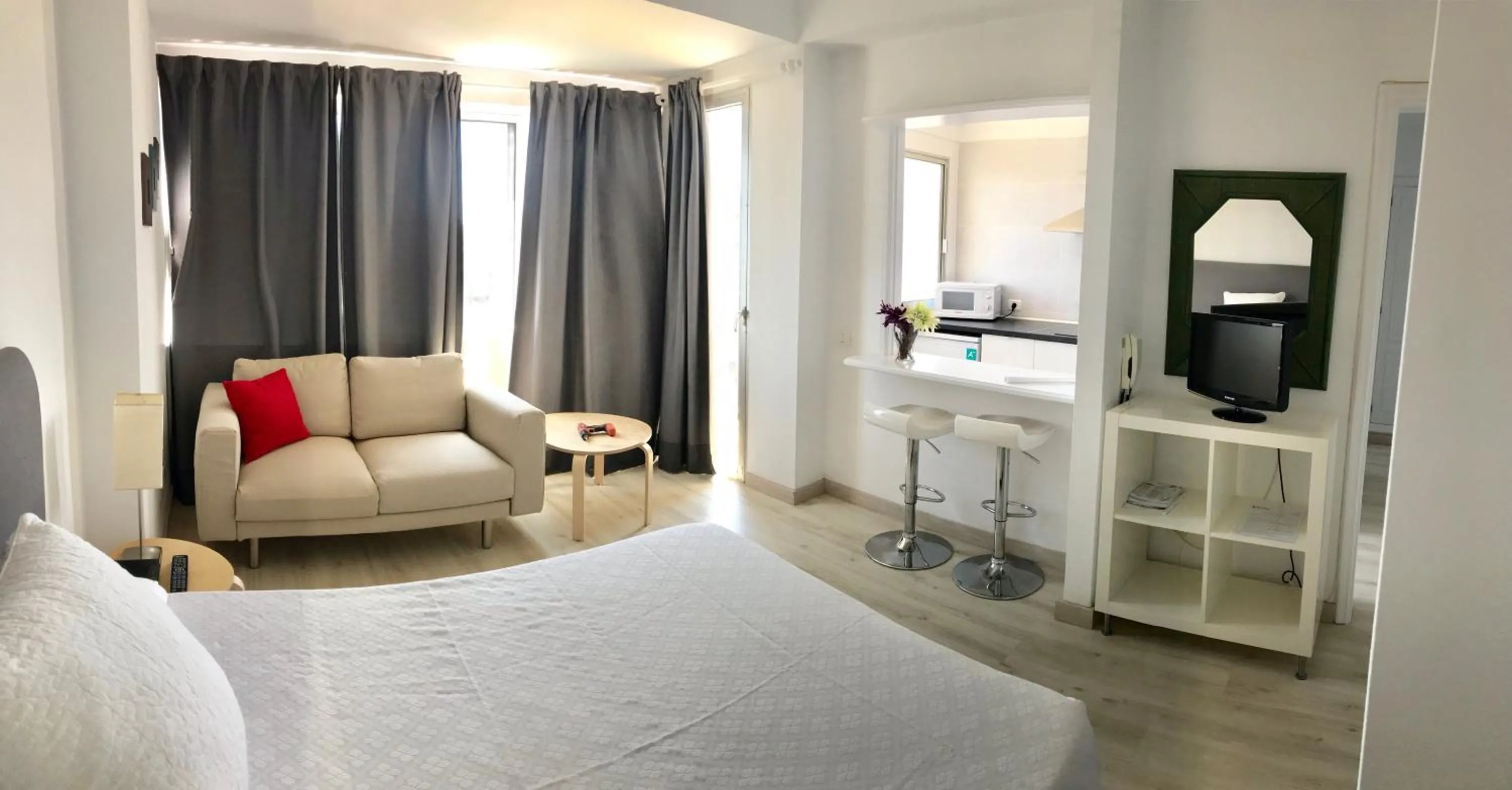 Bed in Apartamentos Bruja