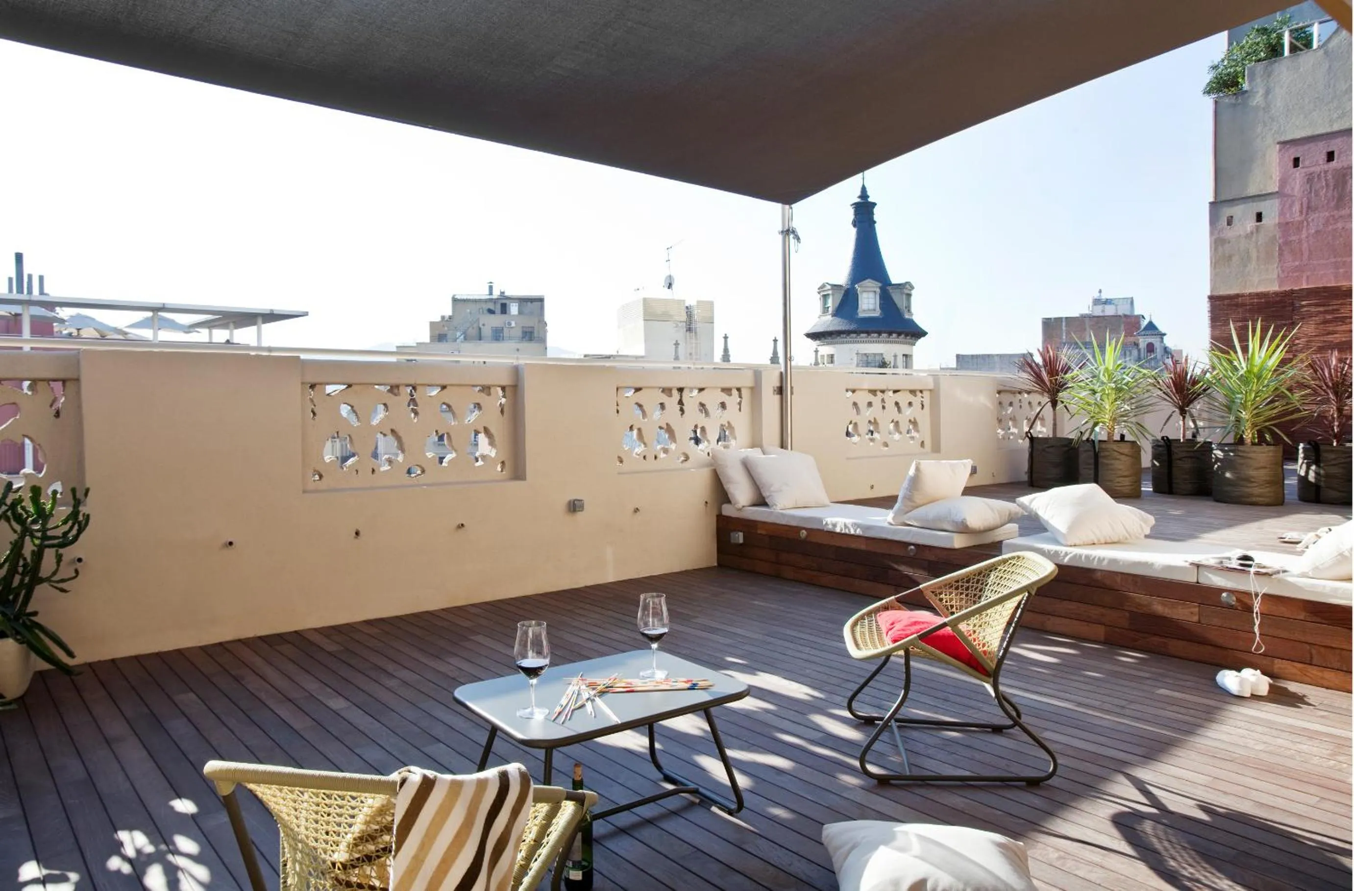 Balcony/Terrace in DestinationBCN Universitat Apartments