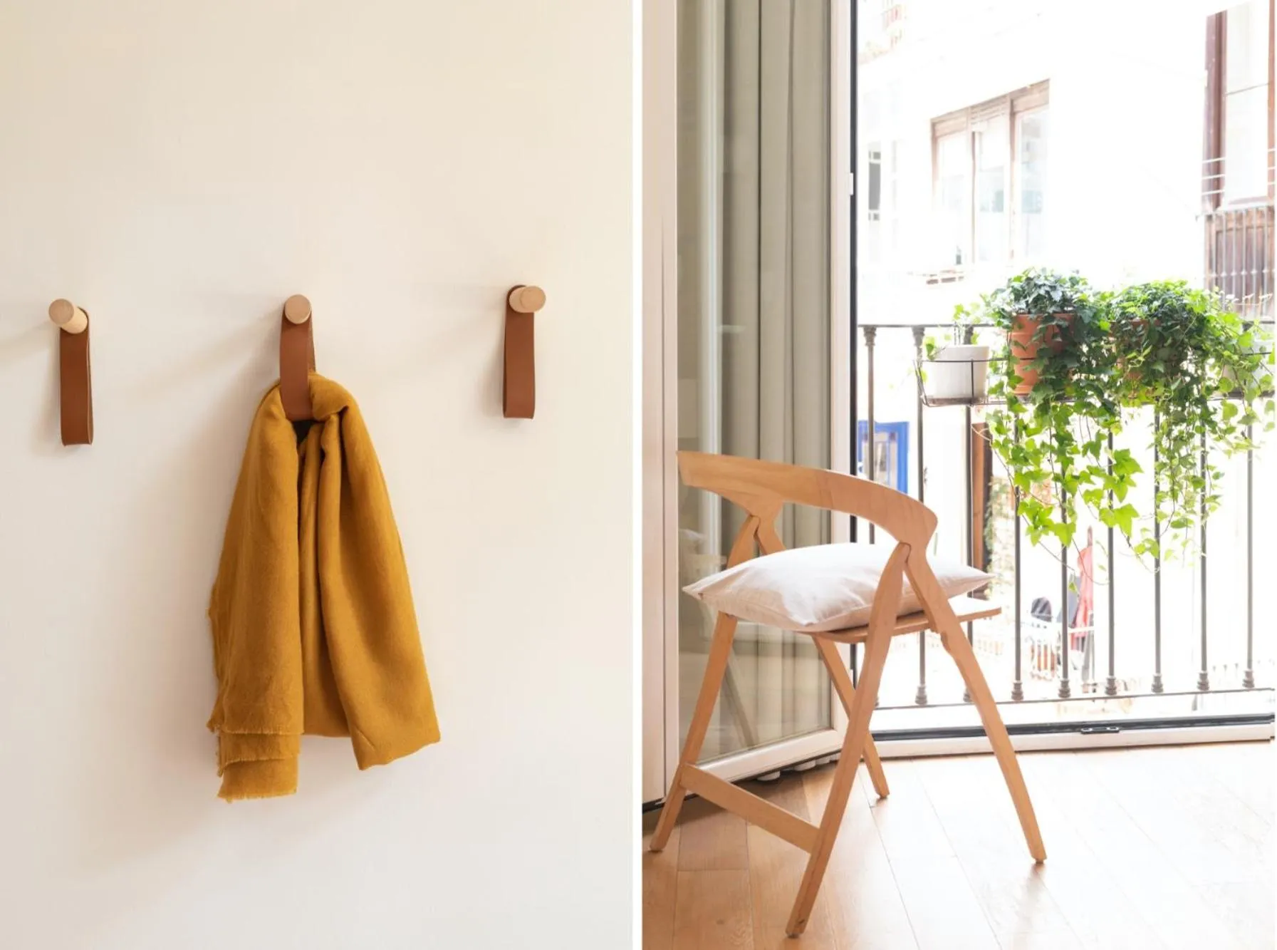 Decorative detail in DestinationBCN Universitat Apartments