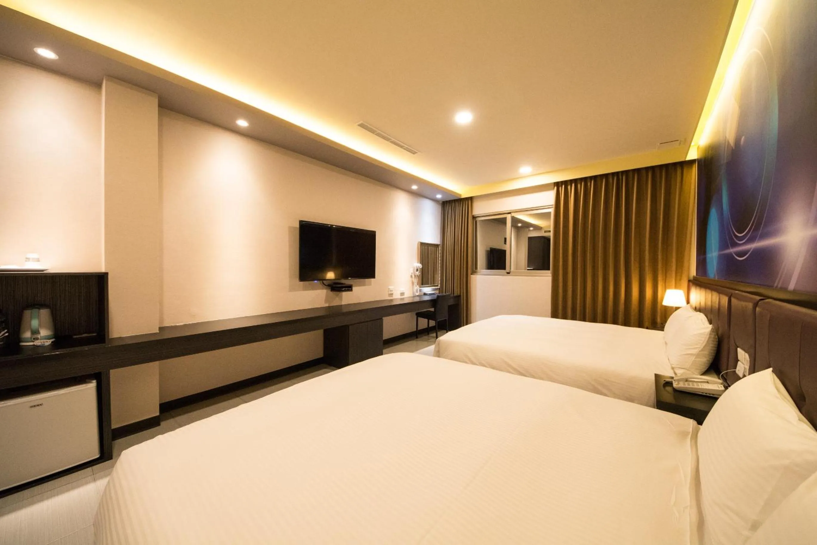 Photo of the whole room, Bed in Dongdaemun Boutique Hotel