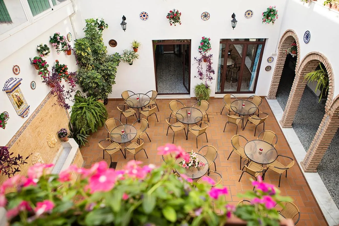 Patio in Hotel de Los Faroles