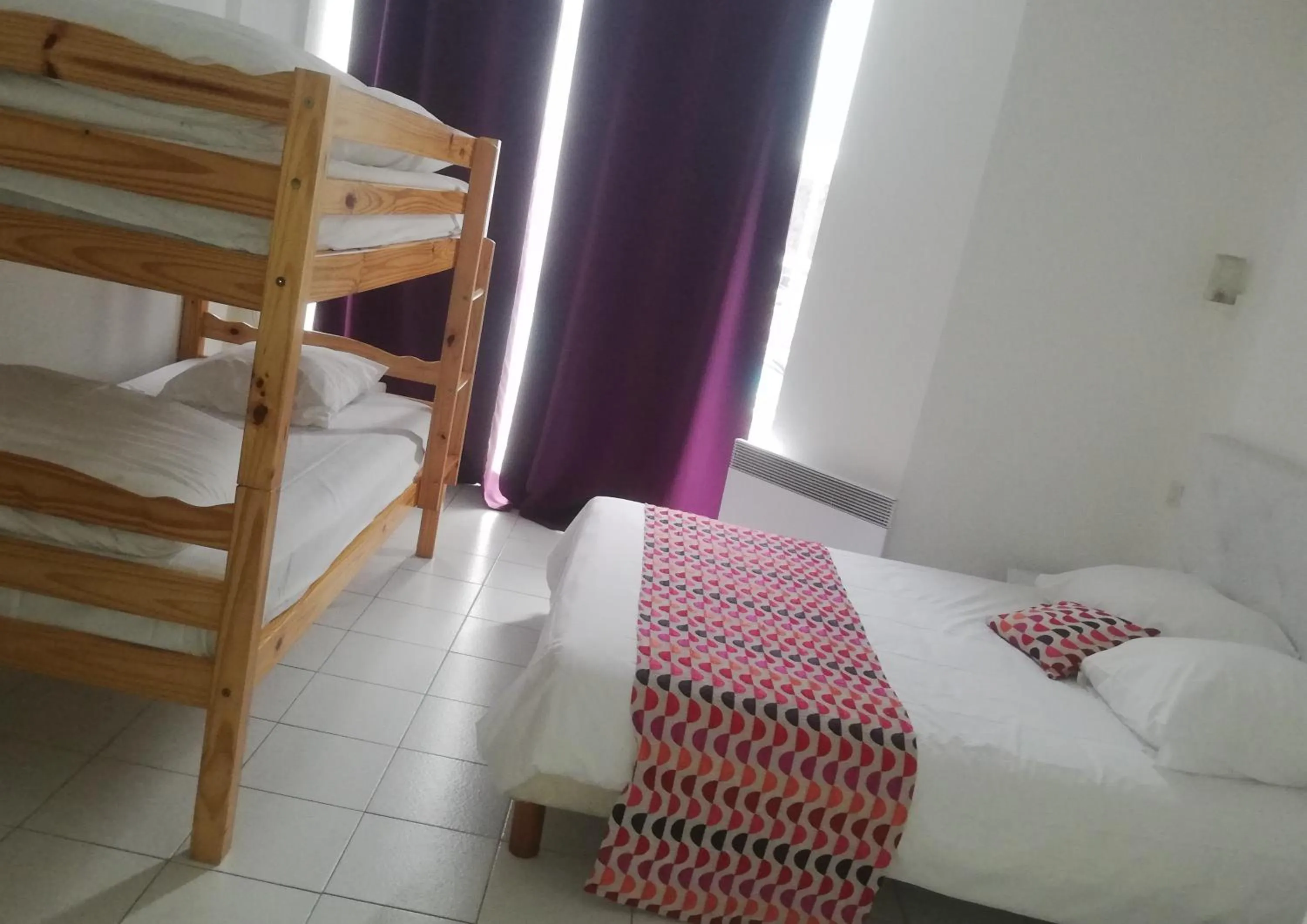 bunk bed in Hotel La Clé