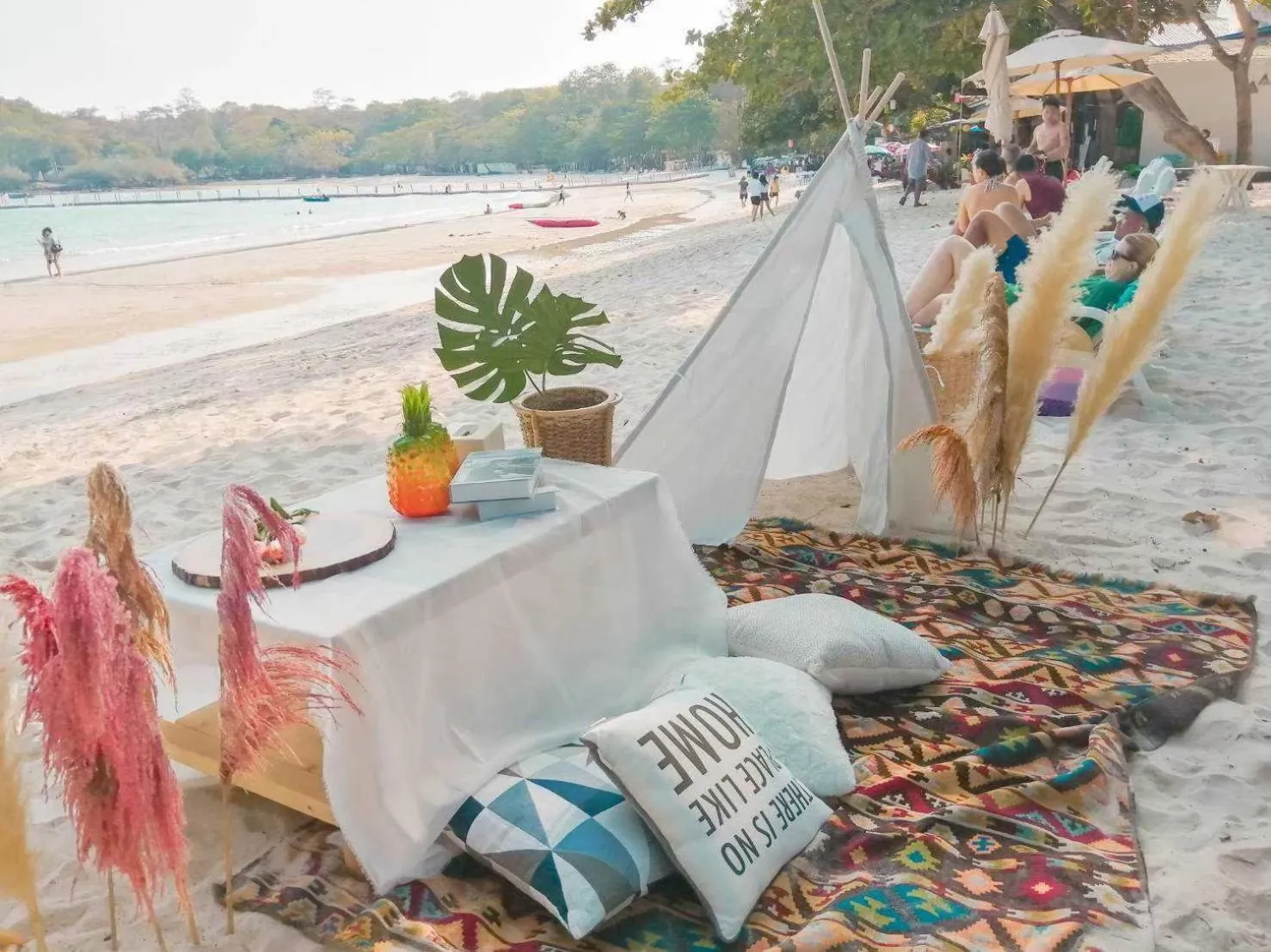 Natural landscape in Malibu Samed Resort