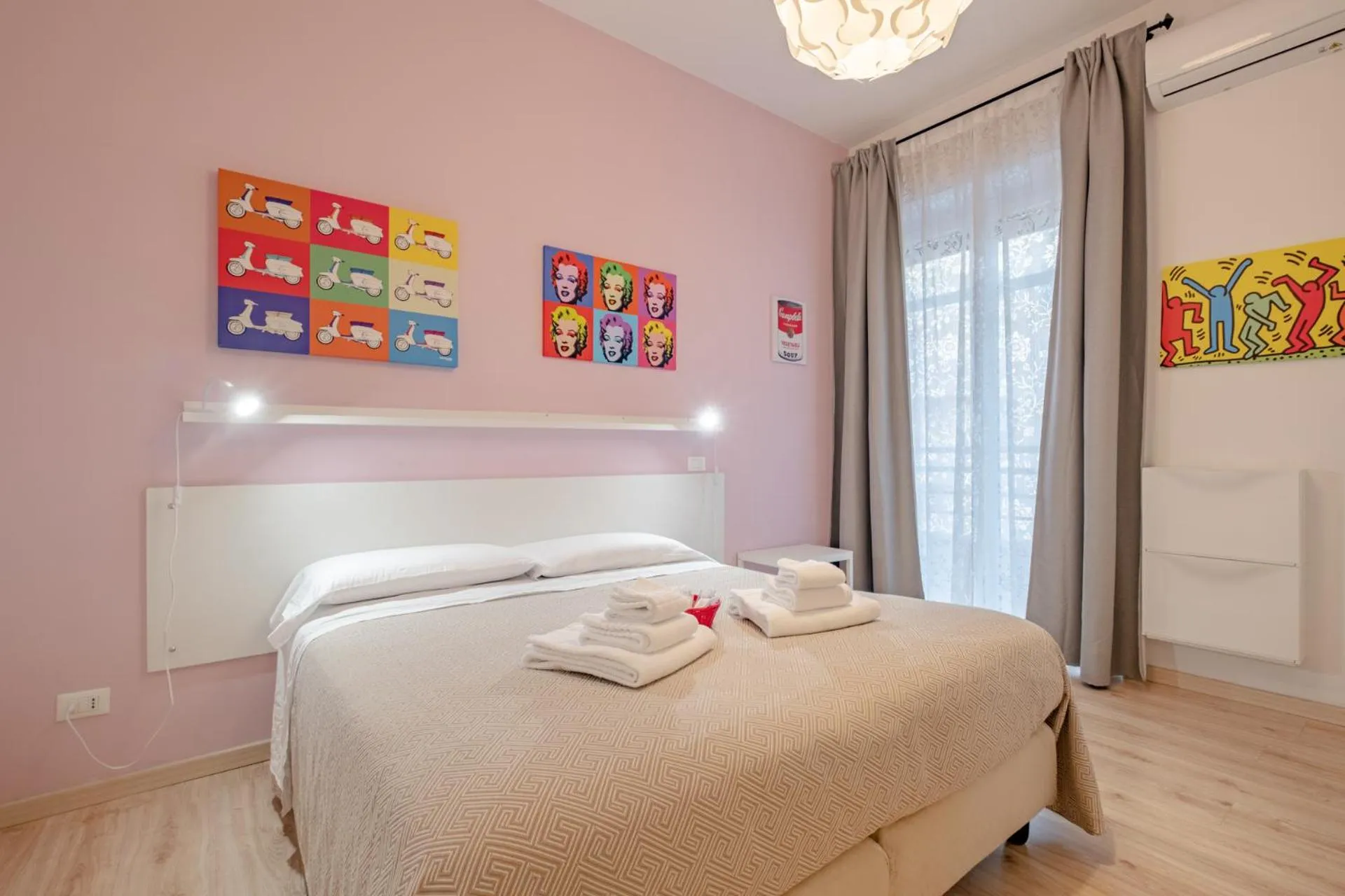 Bed in Damiani & Sister Guesthouse