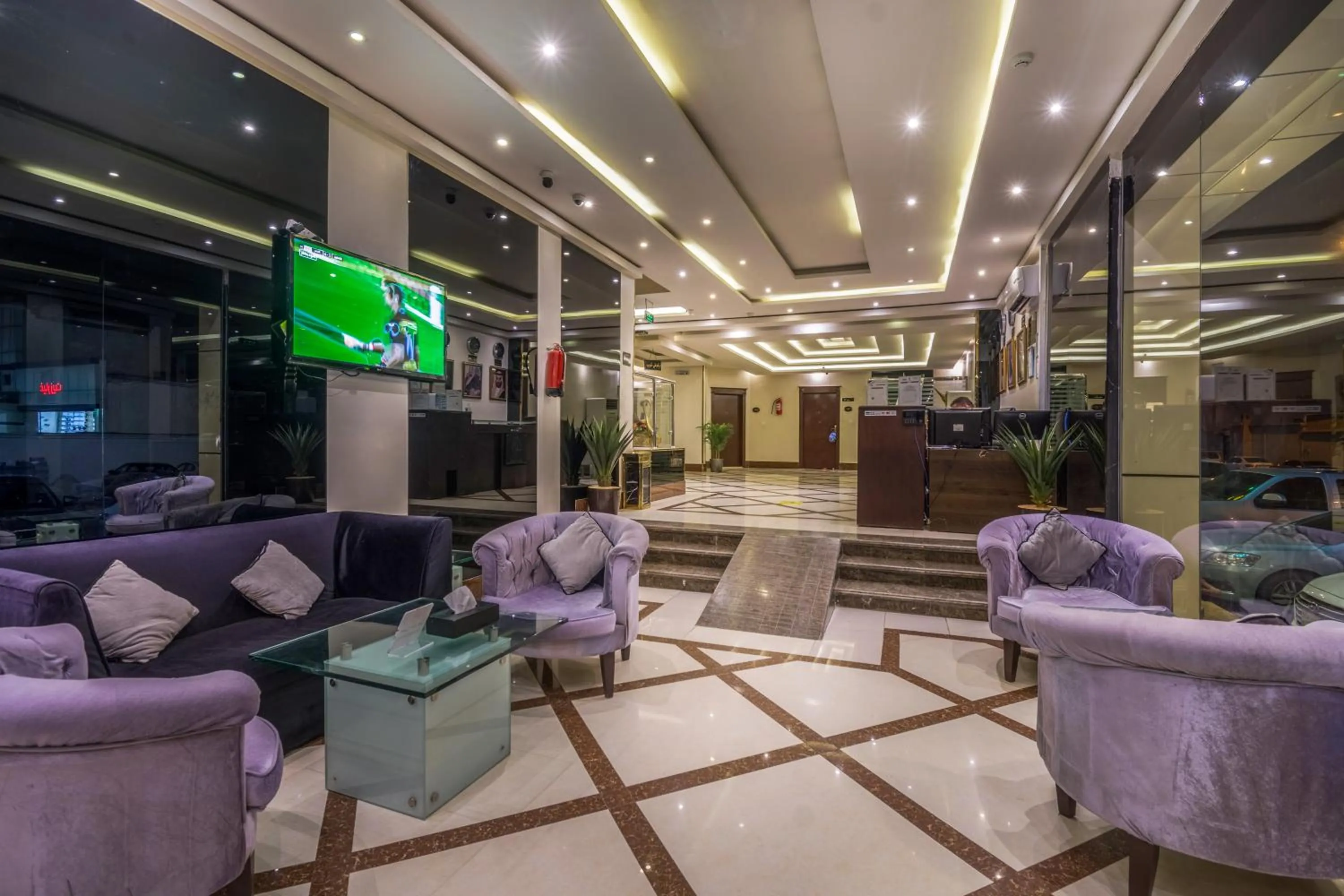 Lobby or reception in Al Muhaidb Hotel Apartments 24