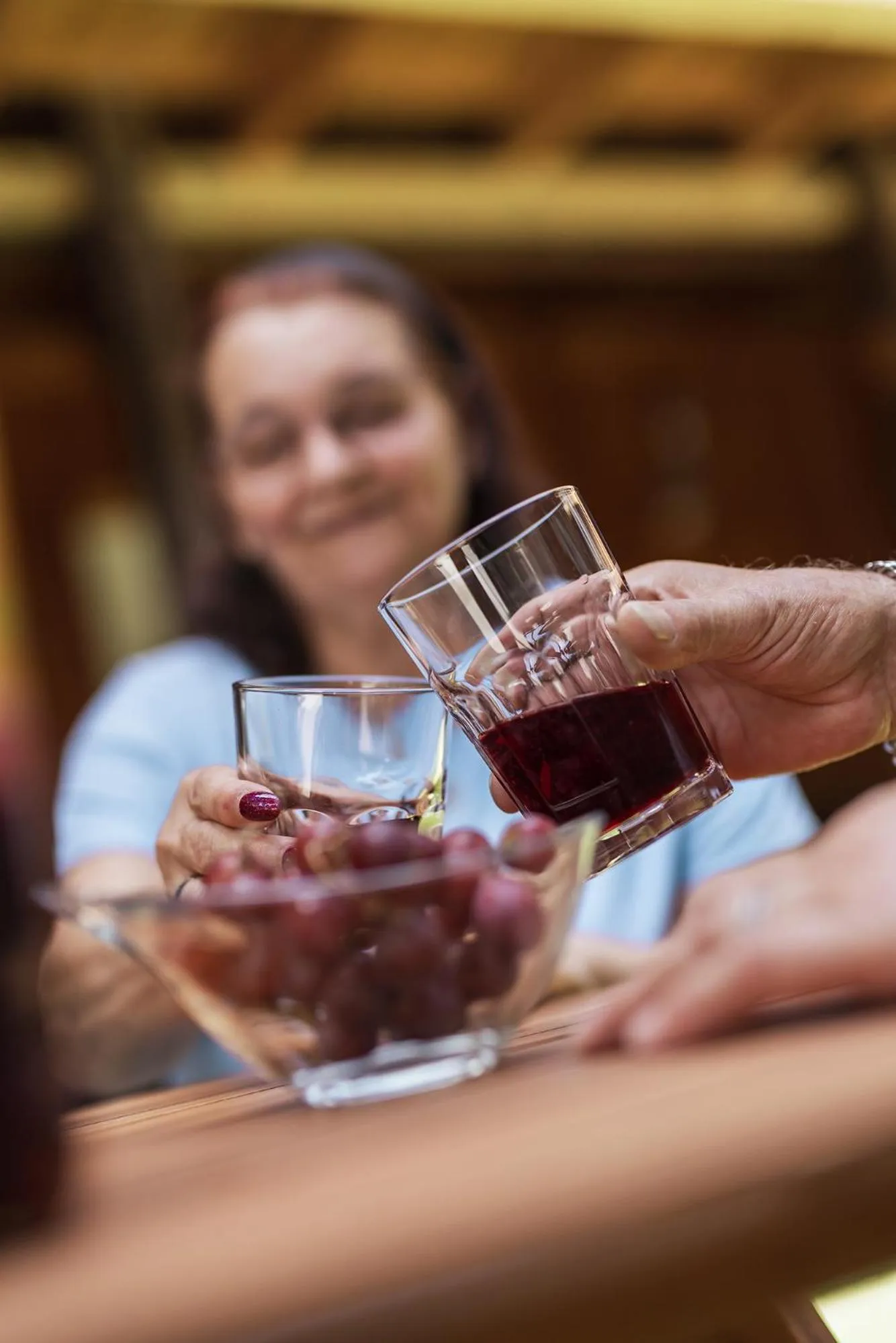 Garden view in Gästehaus Aquilin
