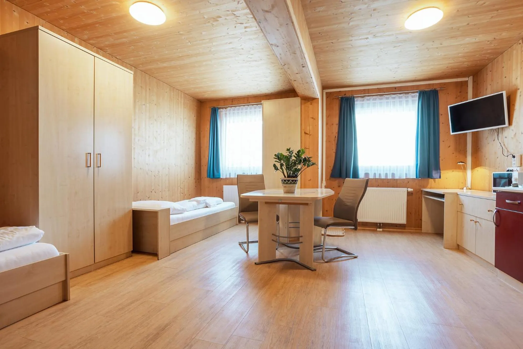 Bed in Gästehaus Aquilin