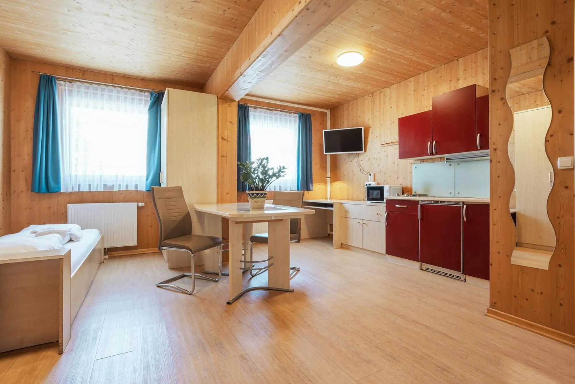 Bed in Gästehaus Aquilin