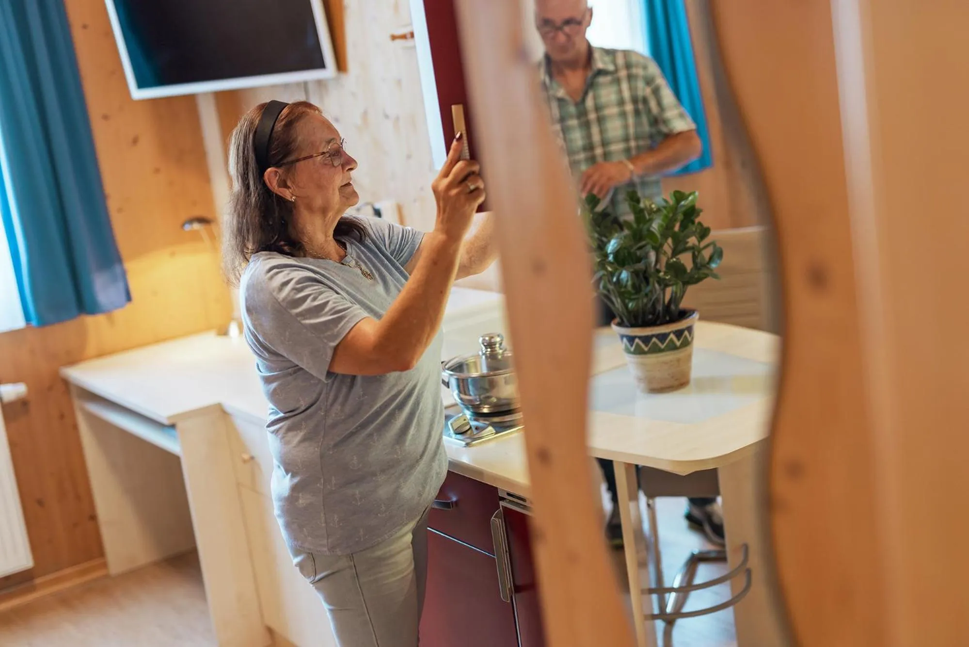 TV and multimedia in Gästehaus Aquilin
