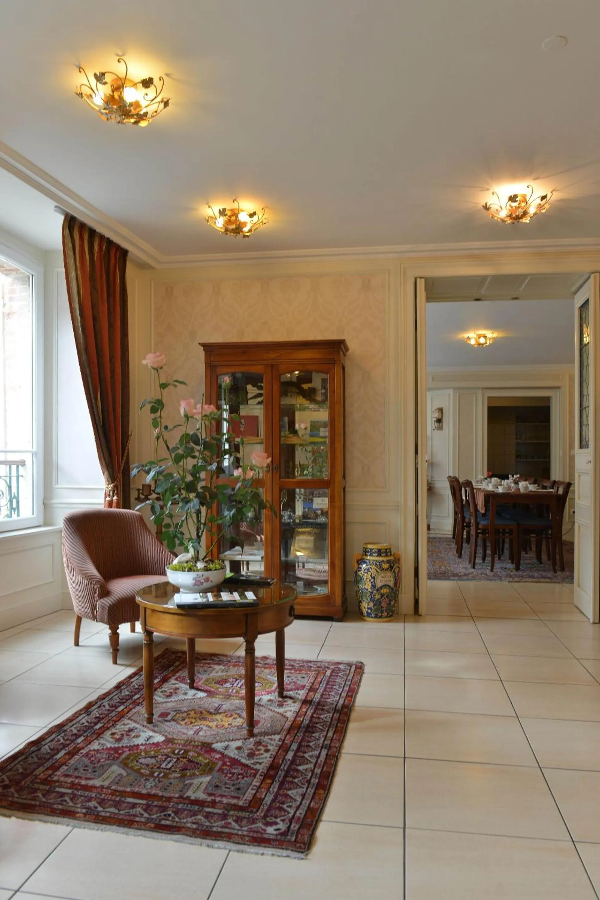 Lobby or reception in Hotel Castel Jeanson