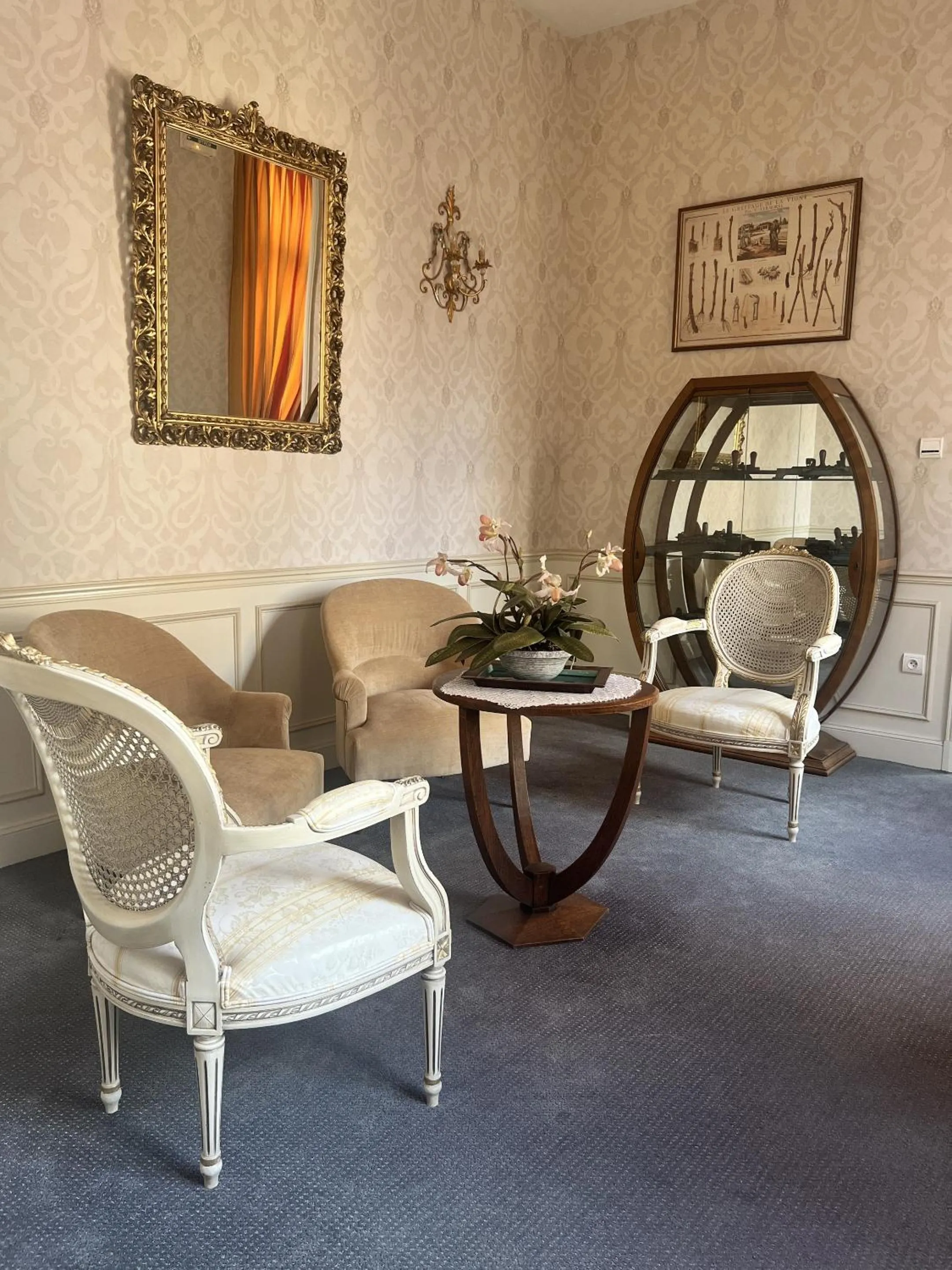 Living room in Hotel Castel Jeanson