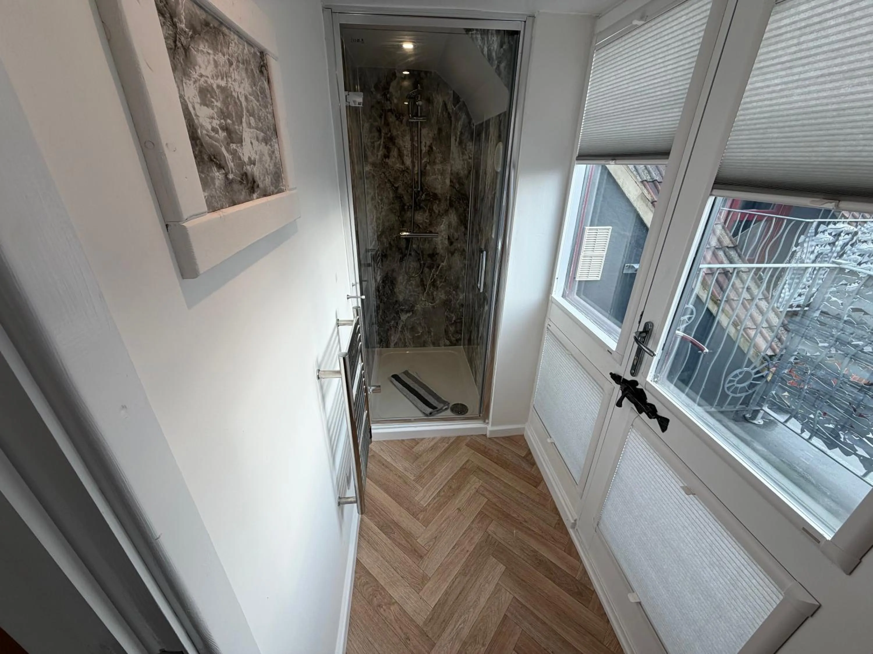 Bathroom in Silver Street Suites