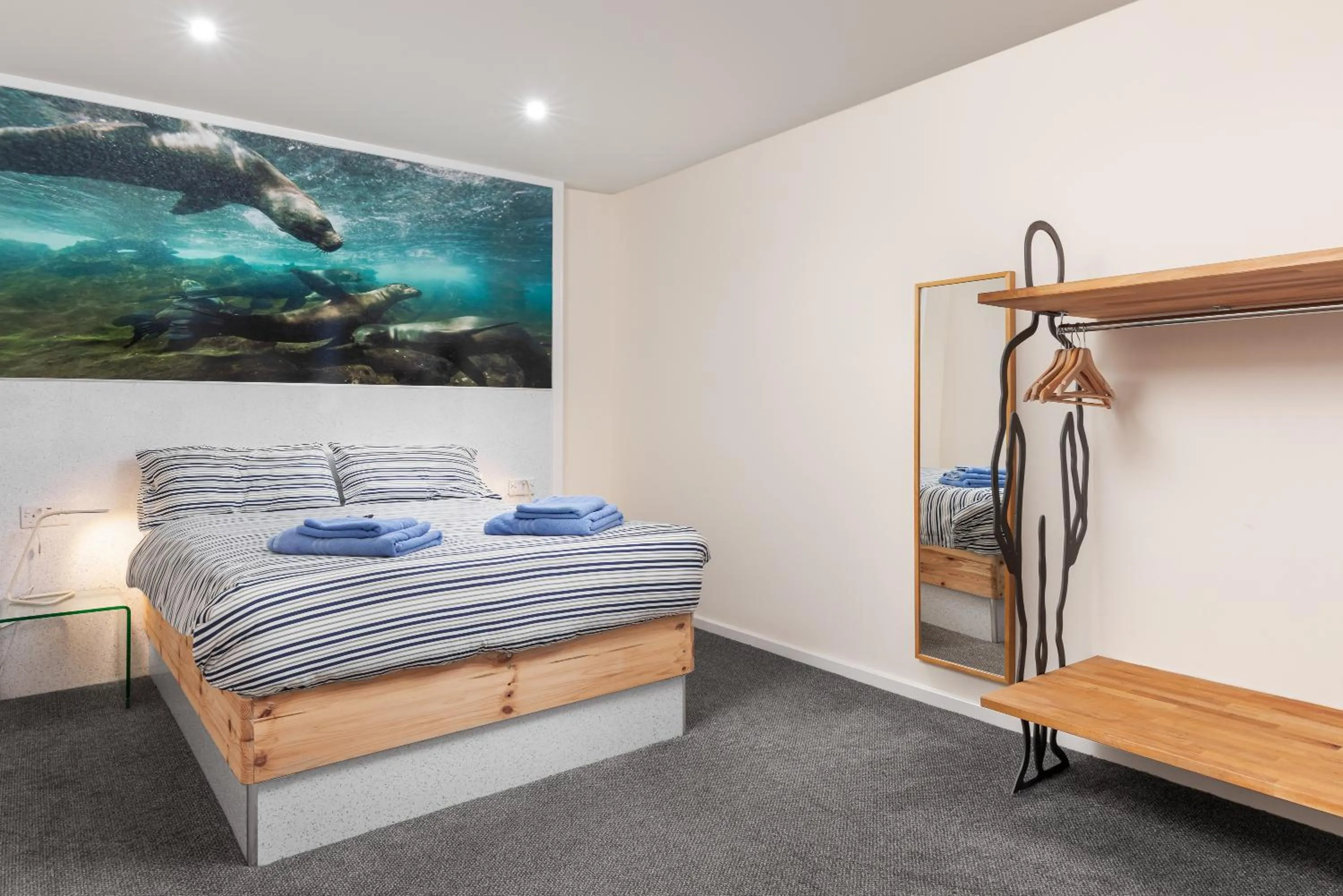 Bed in Silver Street Suites