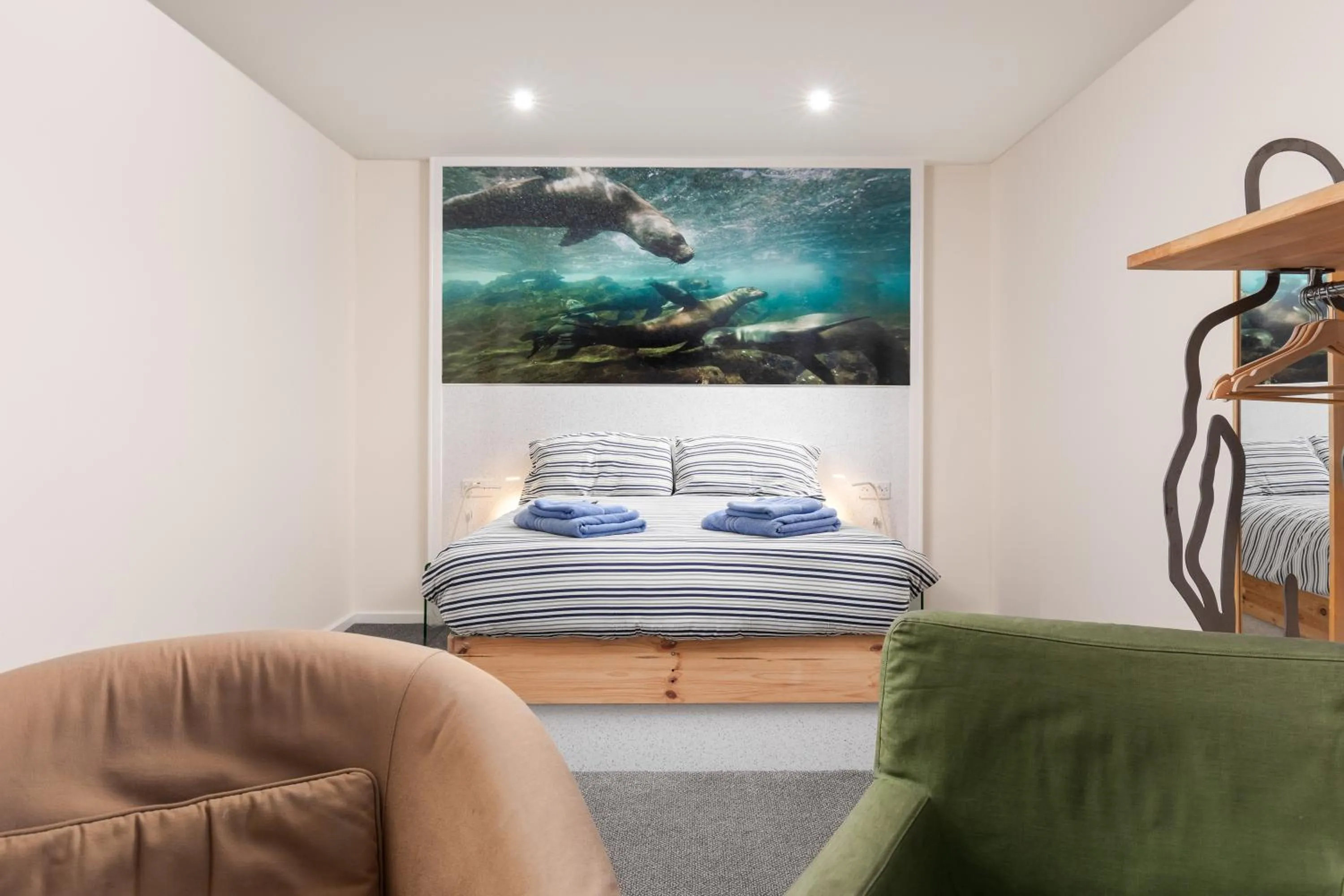 Bed in Silver Street Suites