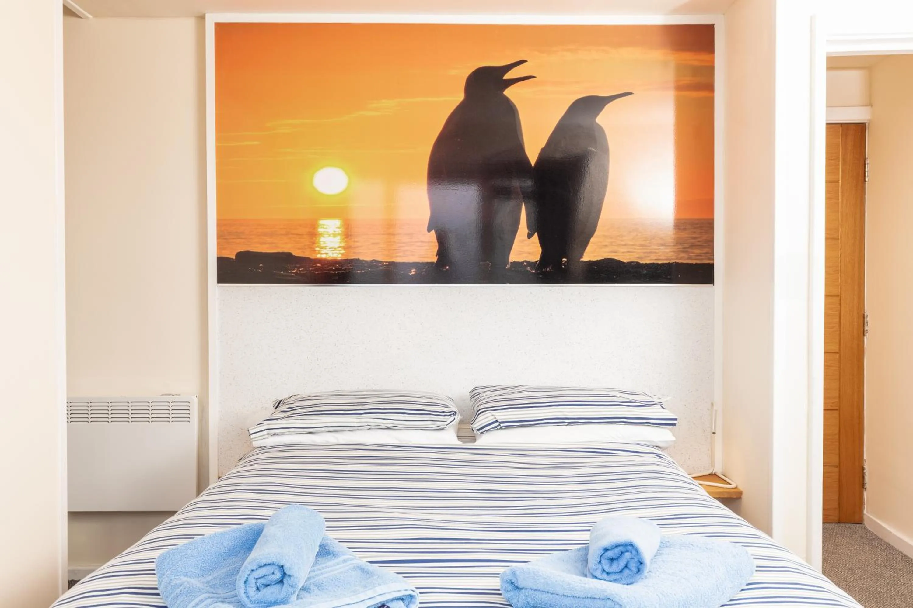 Bed in Silver Street Suites