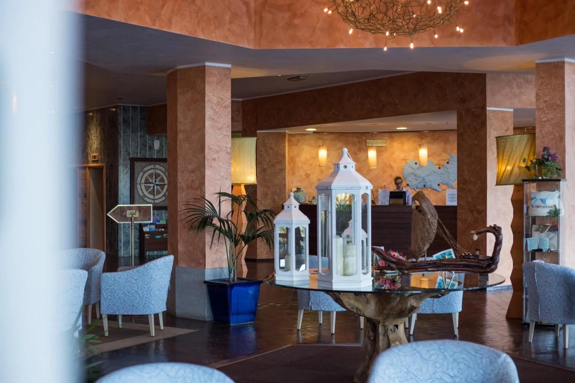 Lobby or reception in TH Capoliveri - Grand Hotel Elba International