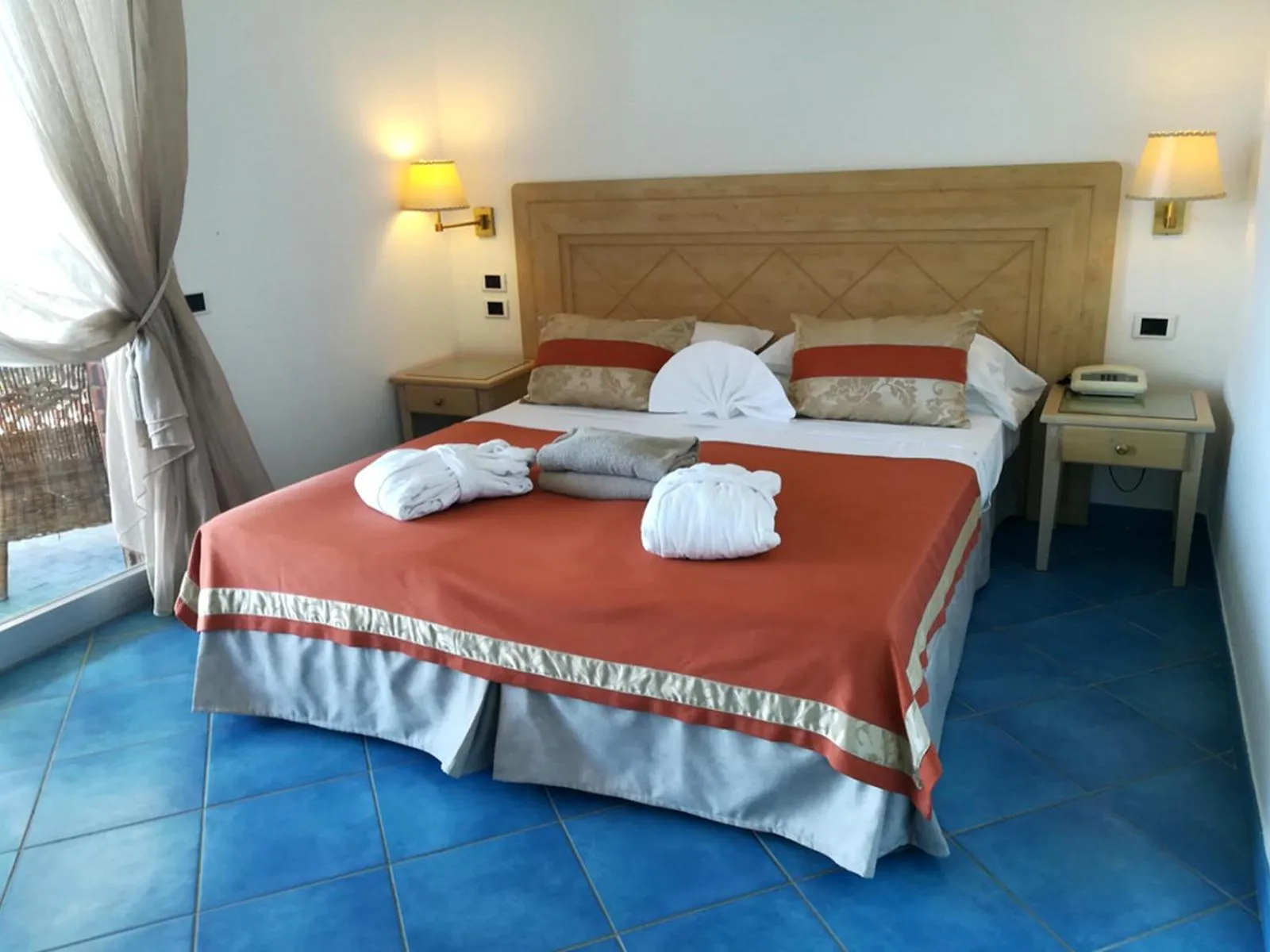 Bed in JR Resort Elba International