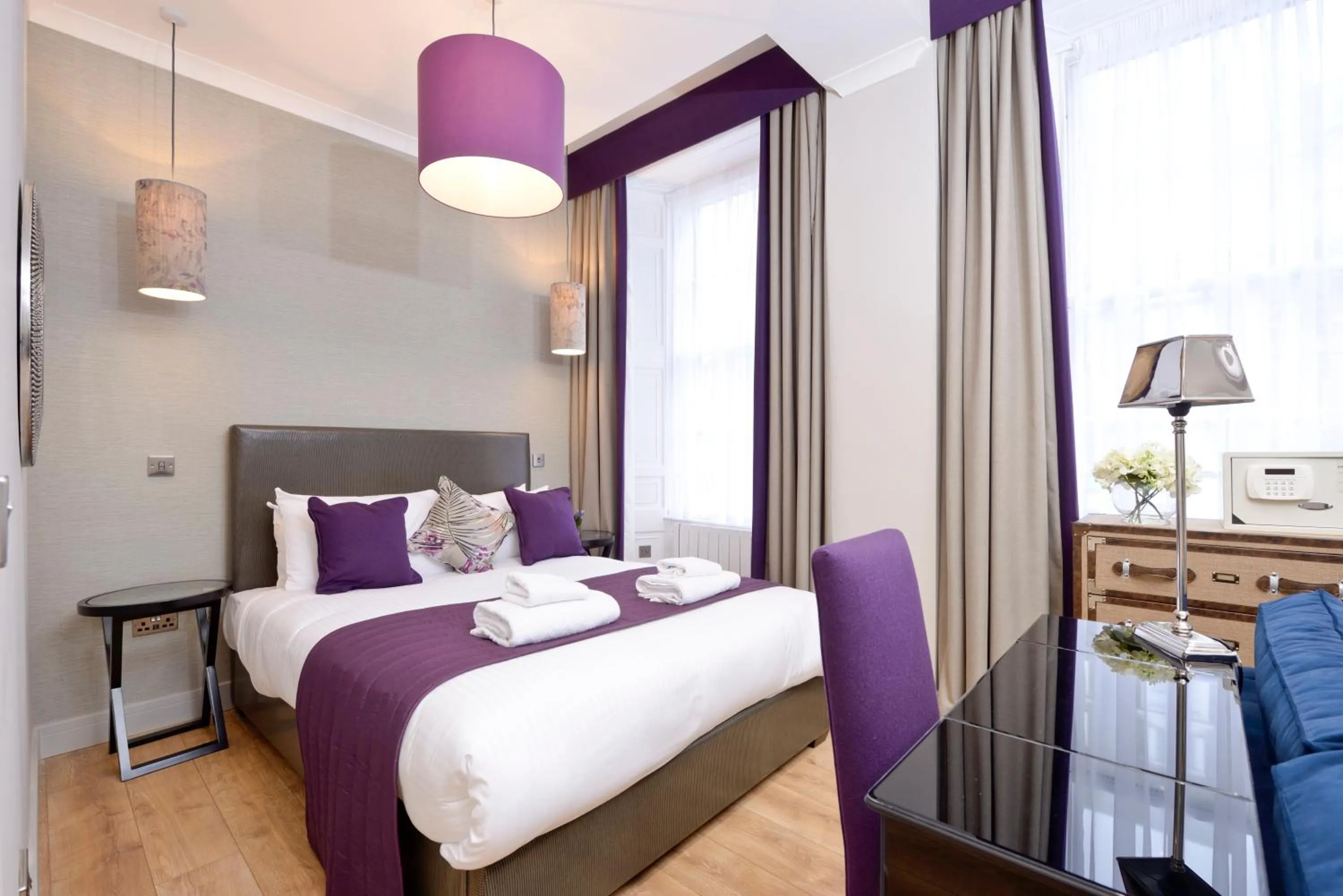 Bed in Destiny Scotland Charlotte Square Apartments