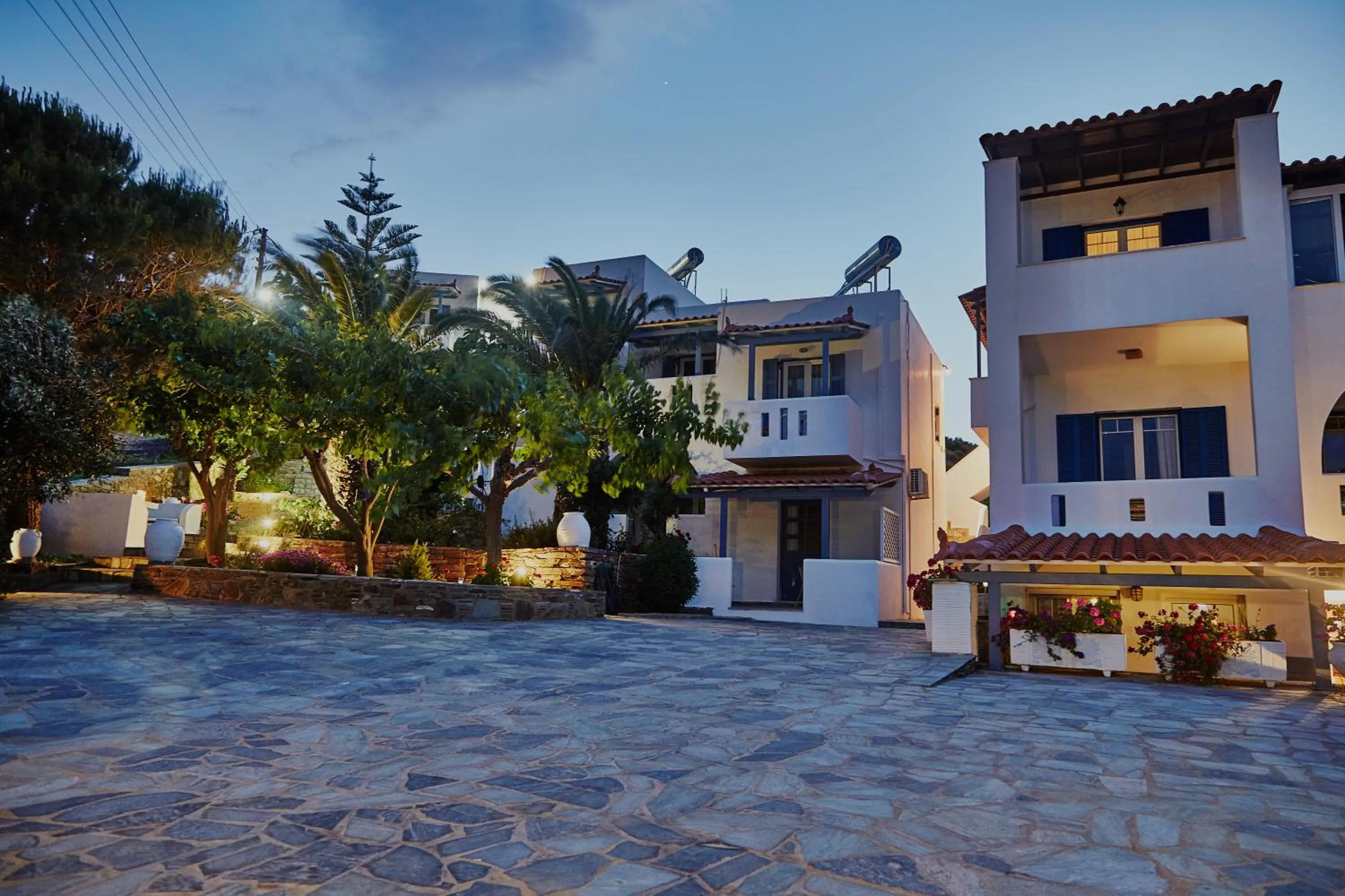 Facade/entrance in Irene Studios