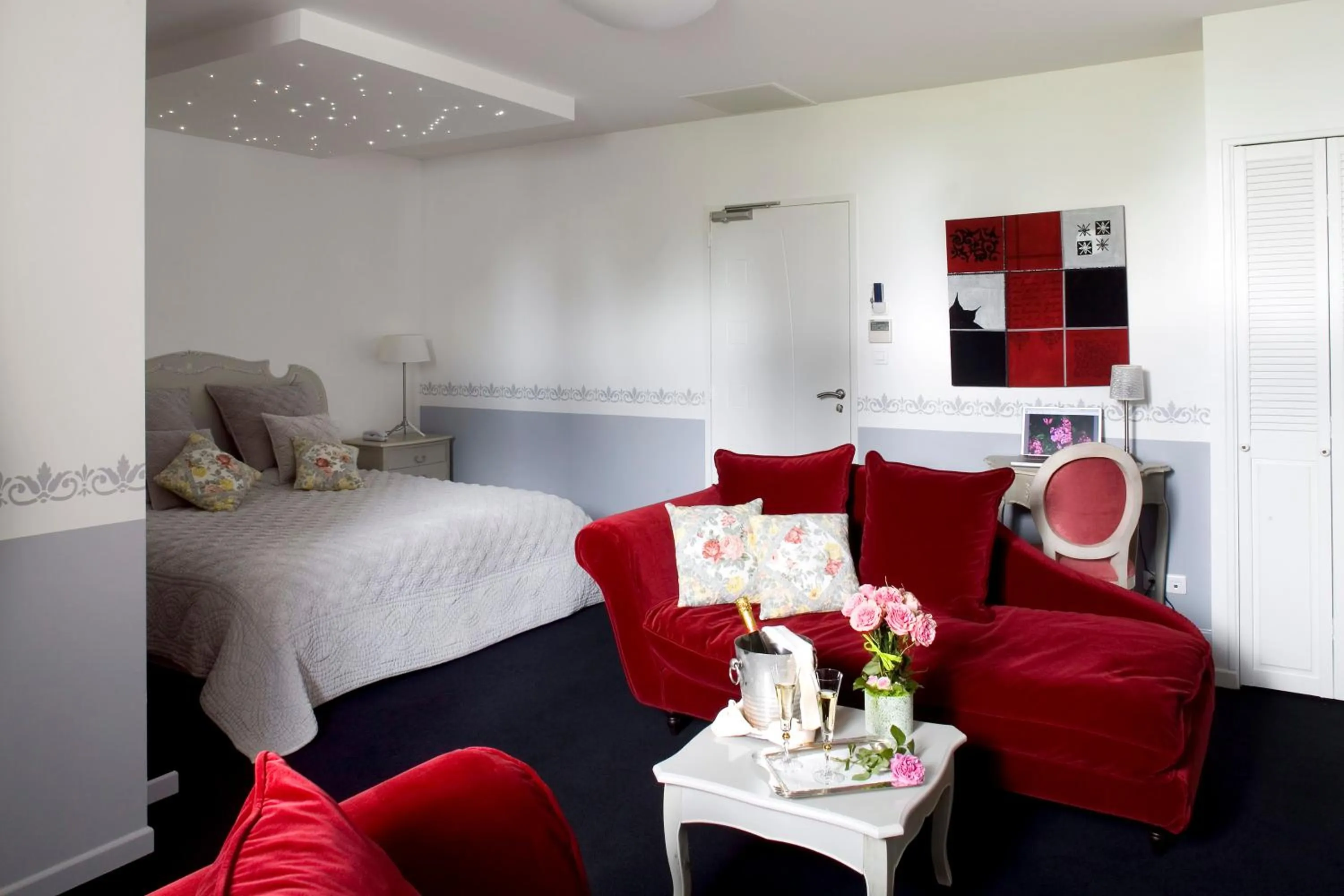 Bed in La Gourmandine