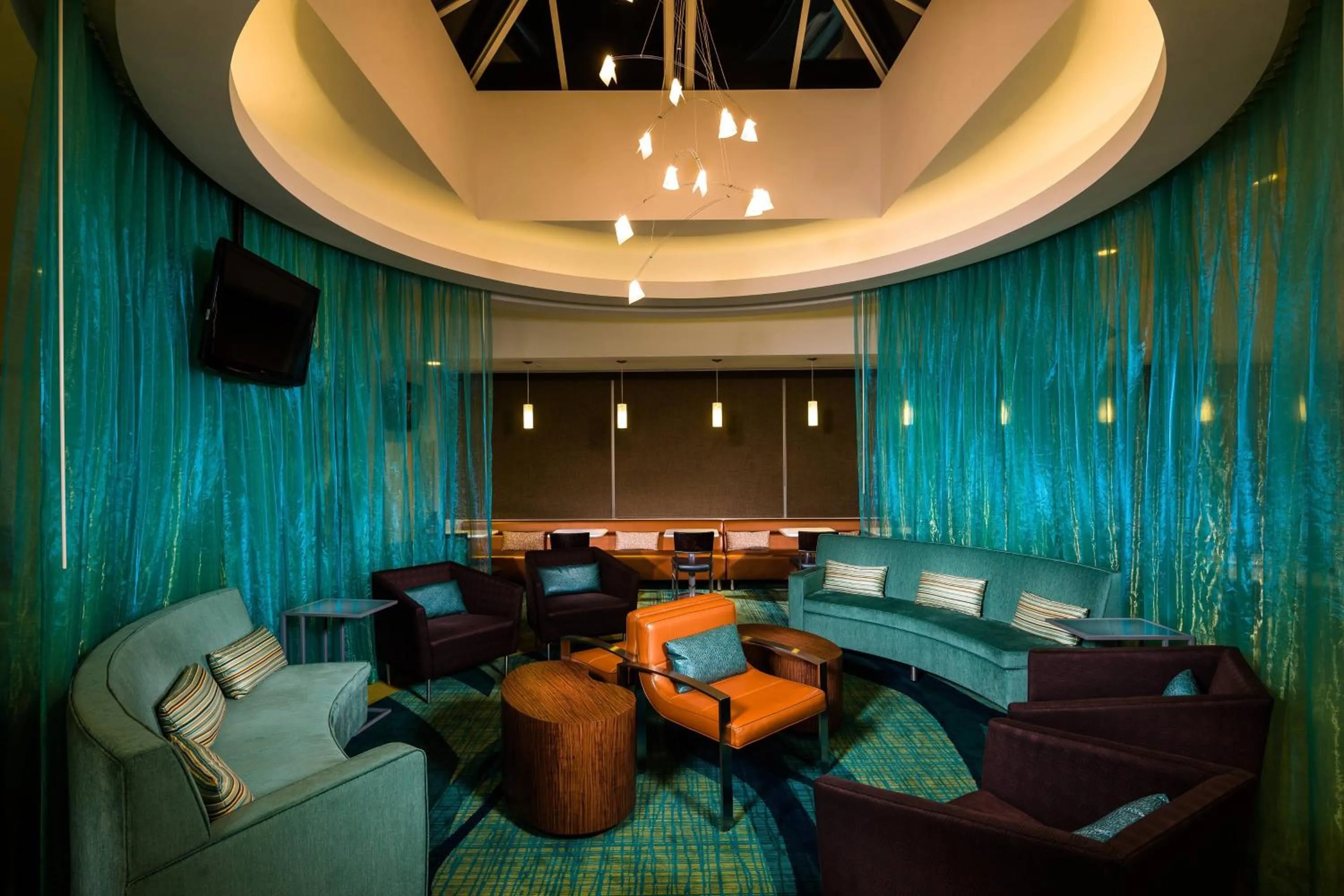 Lobby or reception in SpringHill Suites by Marriott New York LaGuardia Airport