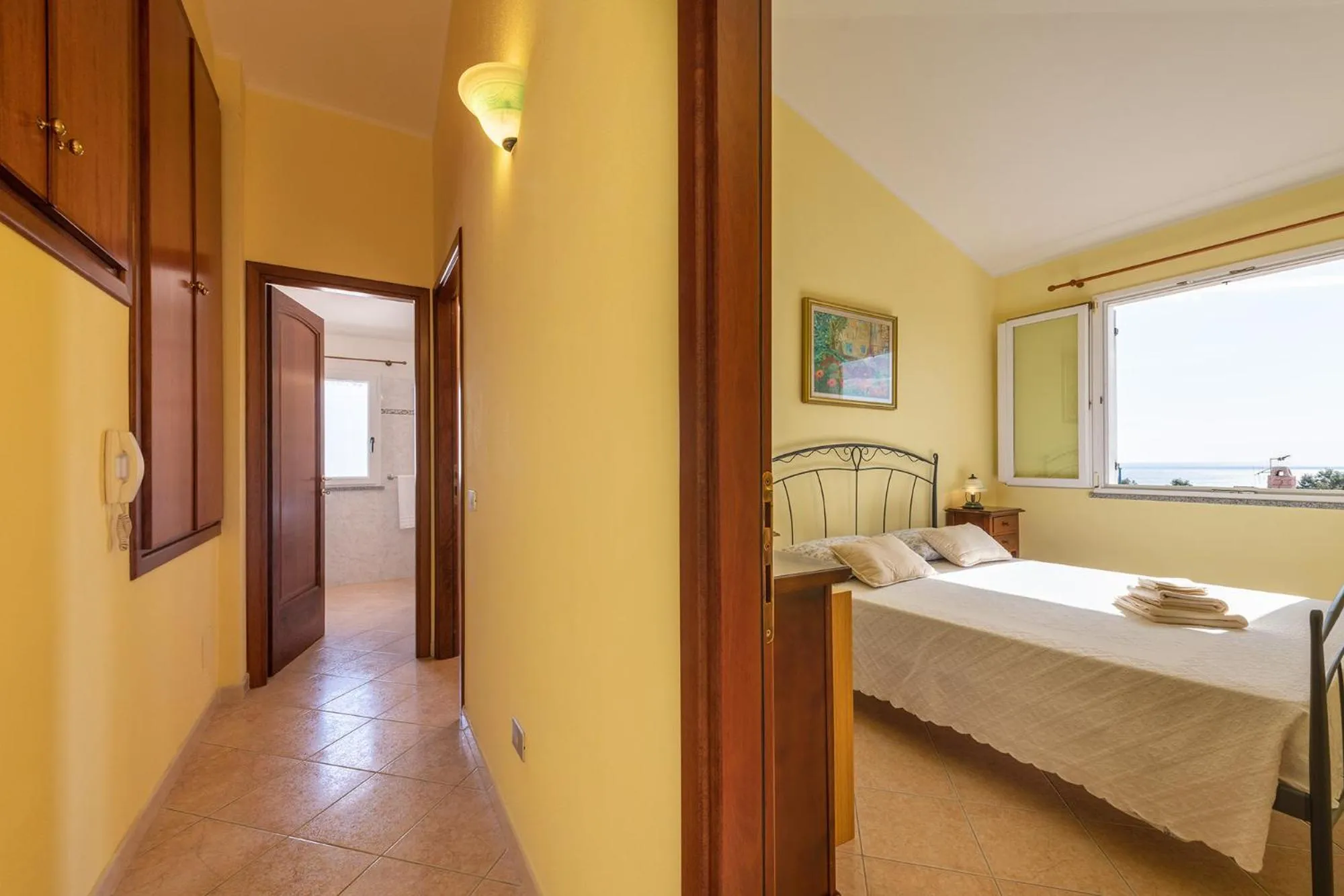 Bed in AffittaSardegna-Villino Panna