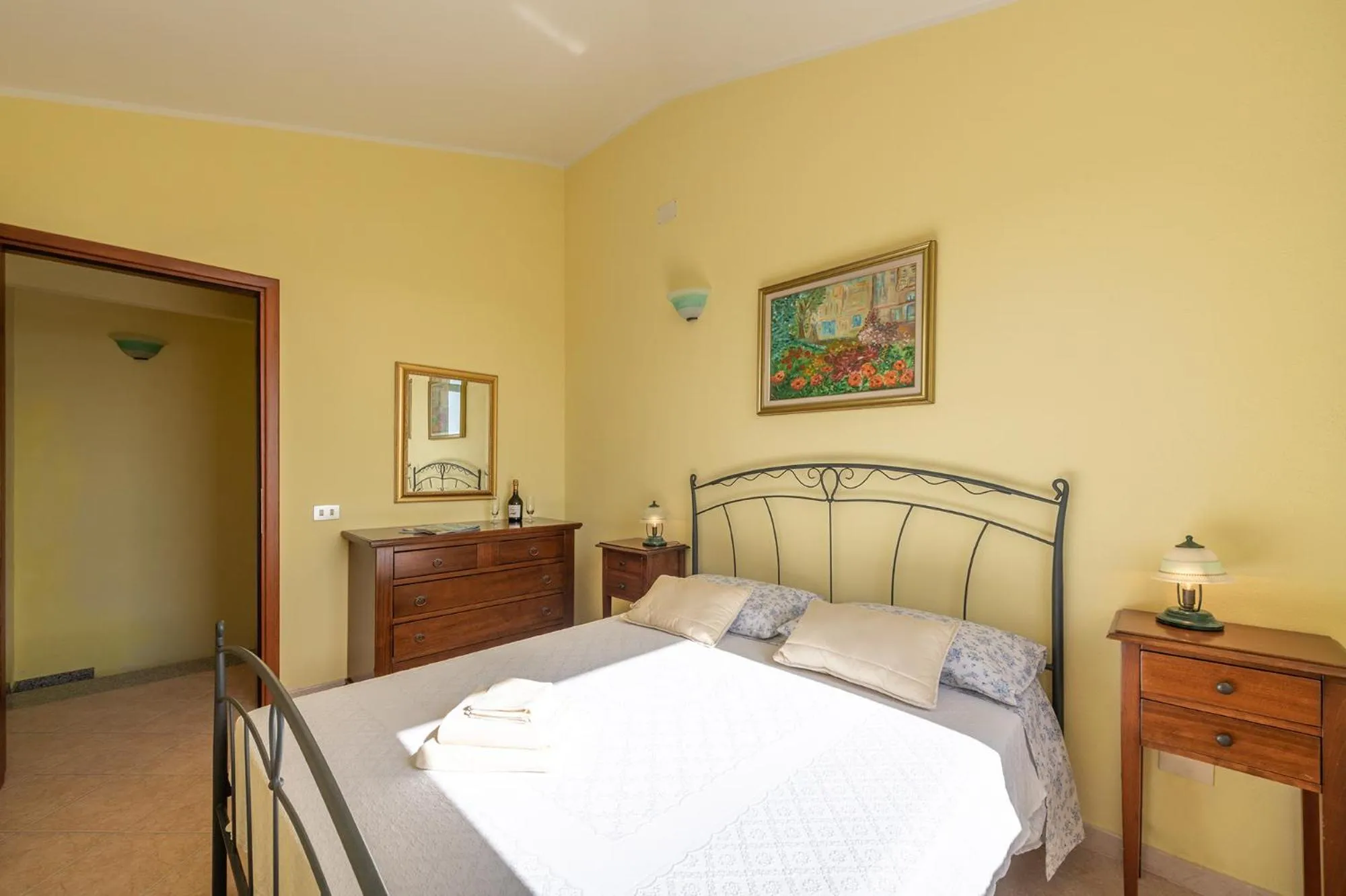 Bed in AffittaSardegna-Villino Panna