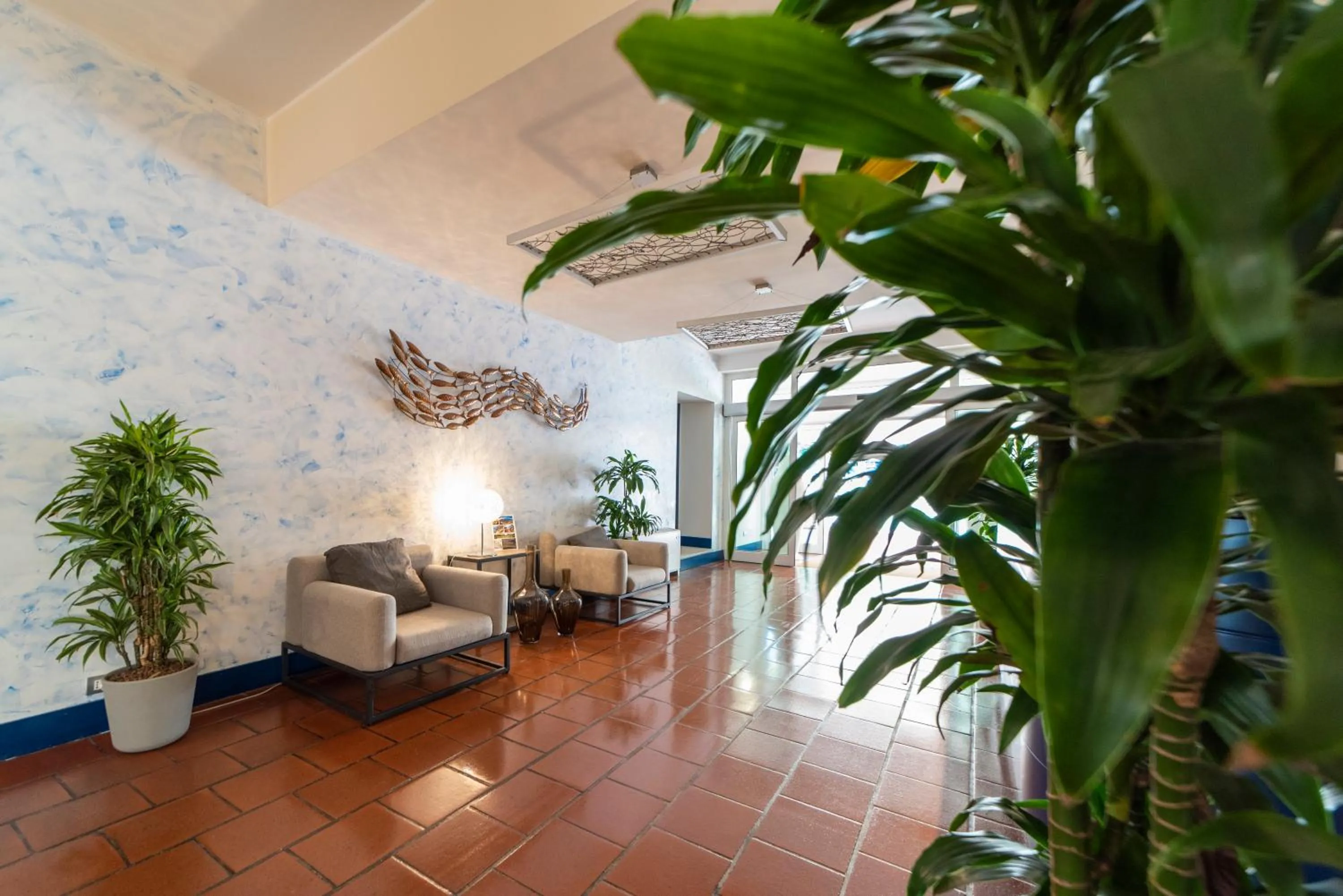 Lobby or reception in Hotel Desiree