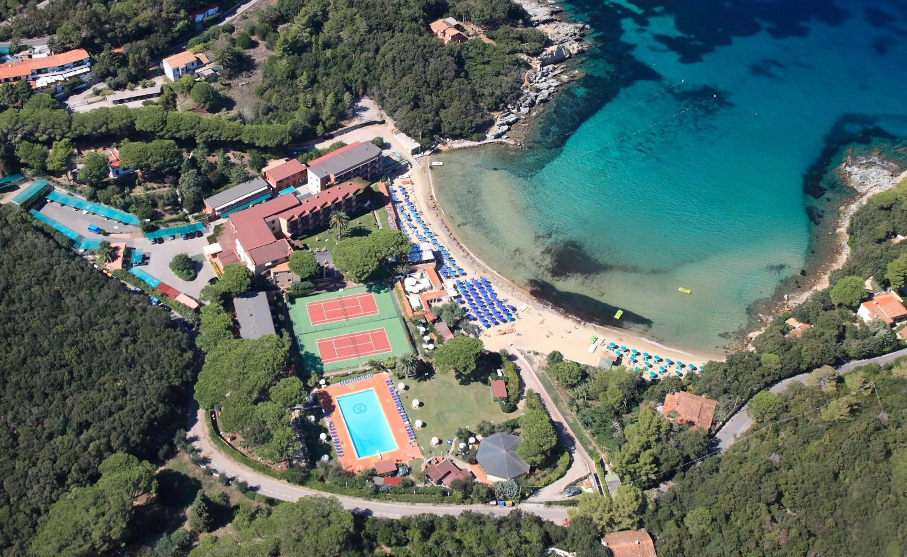 Bird's eye view in Hotel Desiree