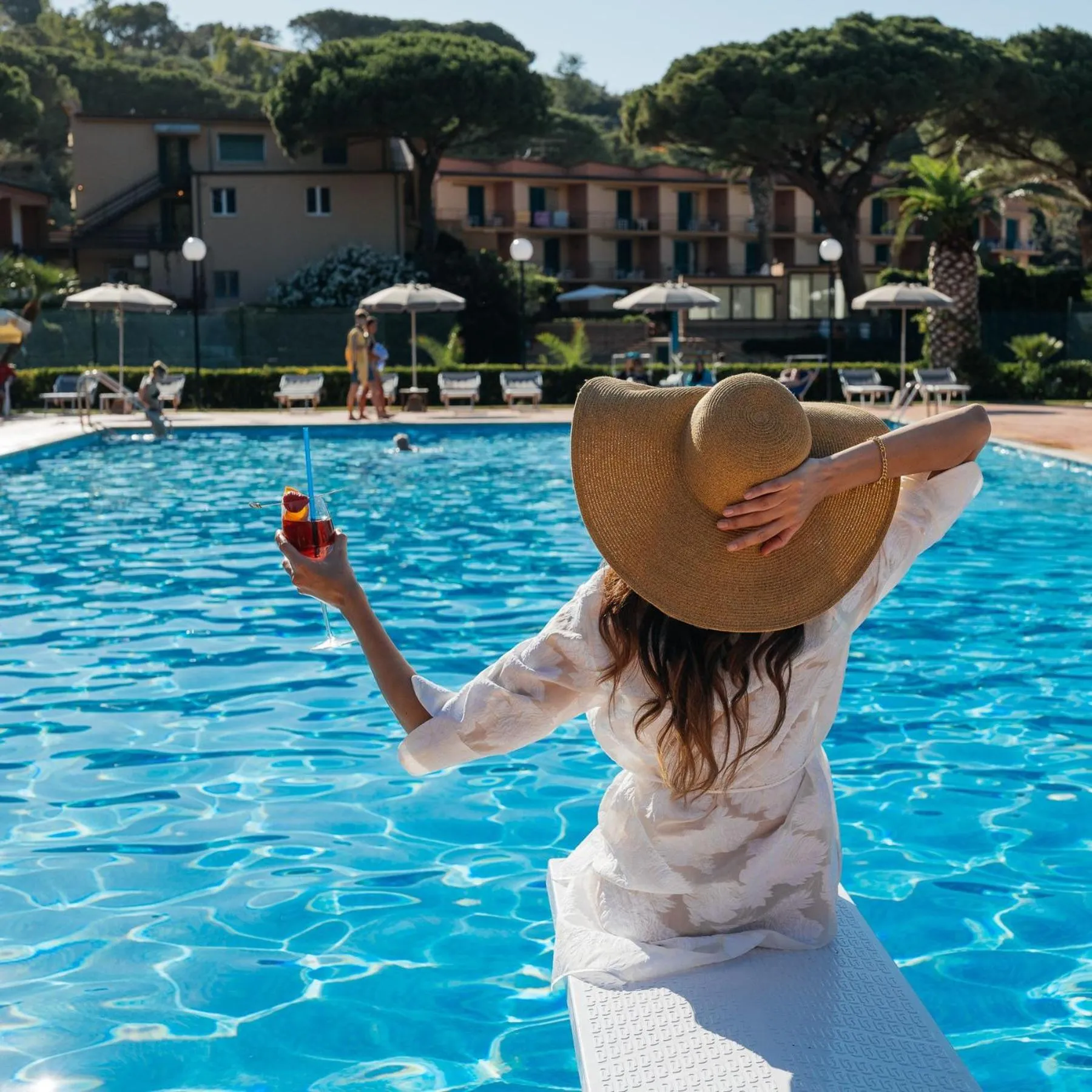 Swimming pool in Hotel Desiree